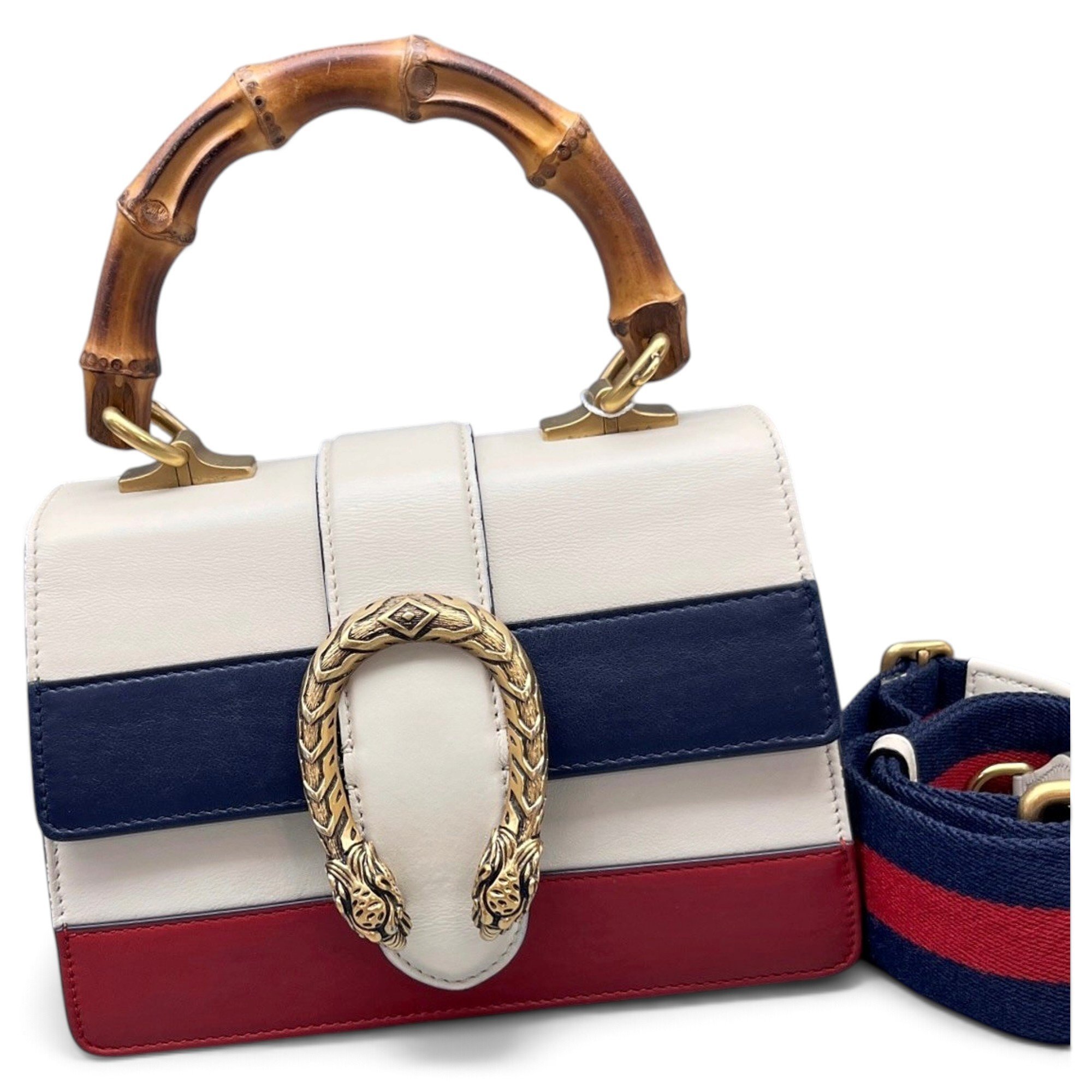 Dionysus Bamboo leather handbag