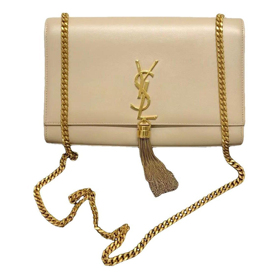 Pompom Kate leather handbag