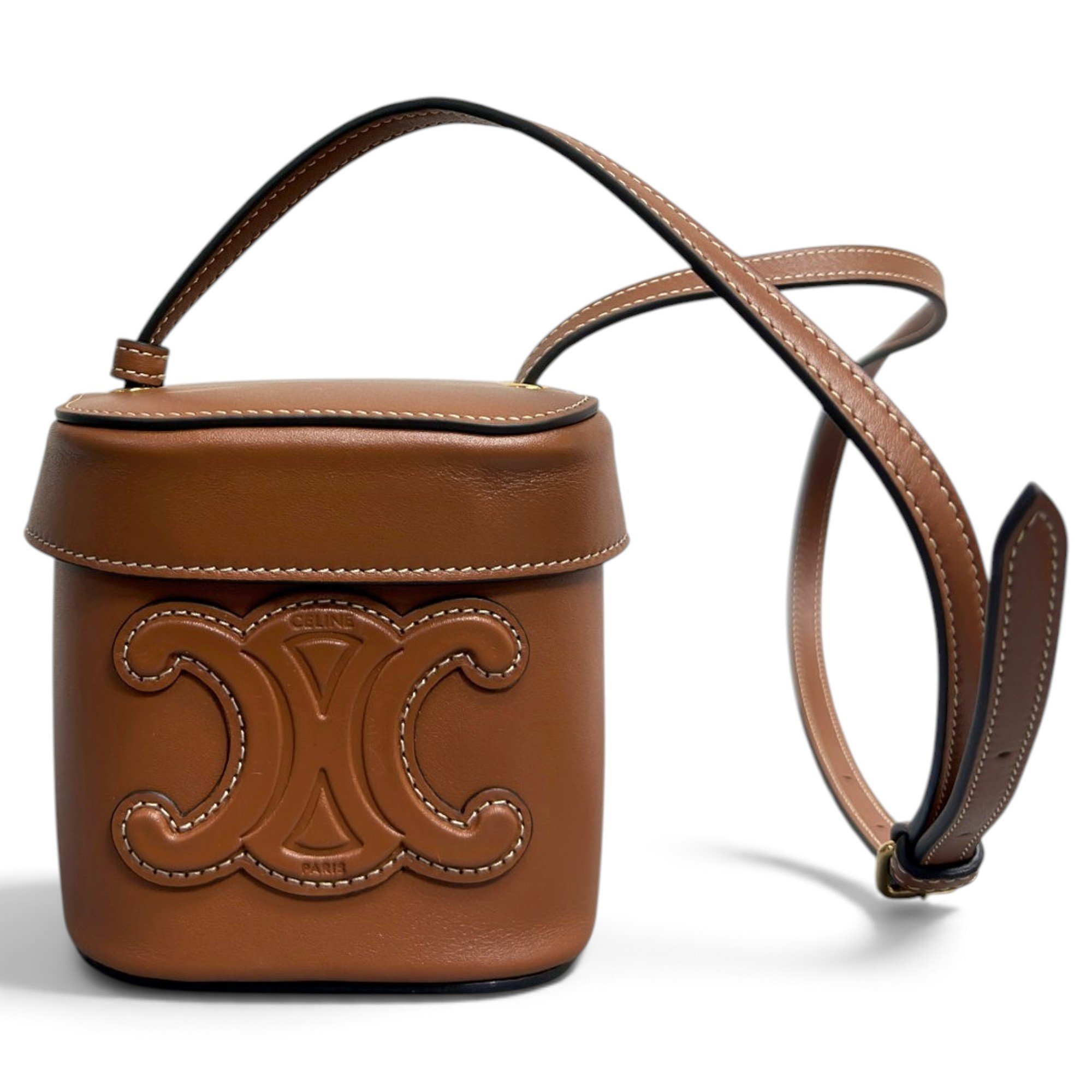 Leather crossbody bag