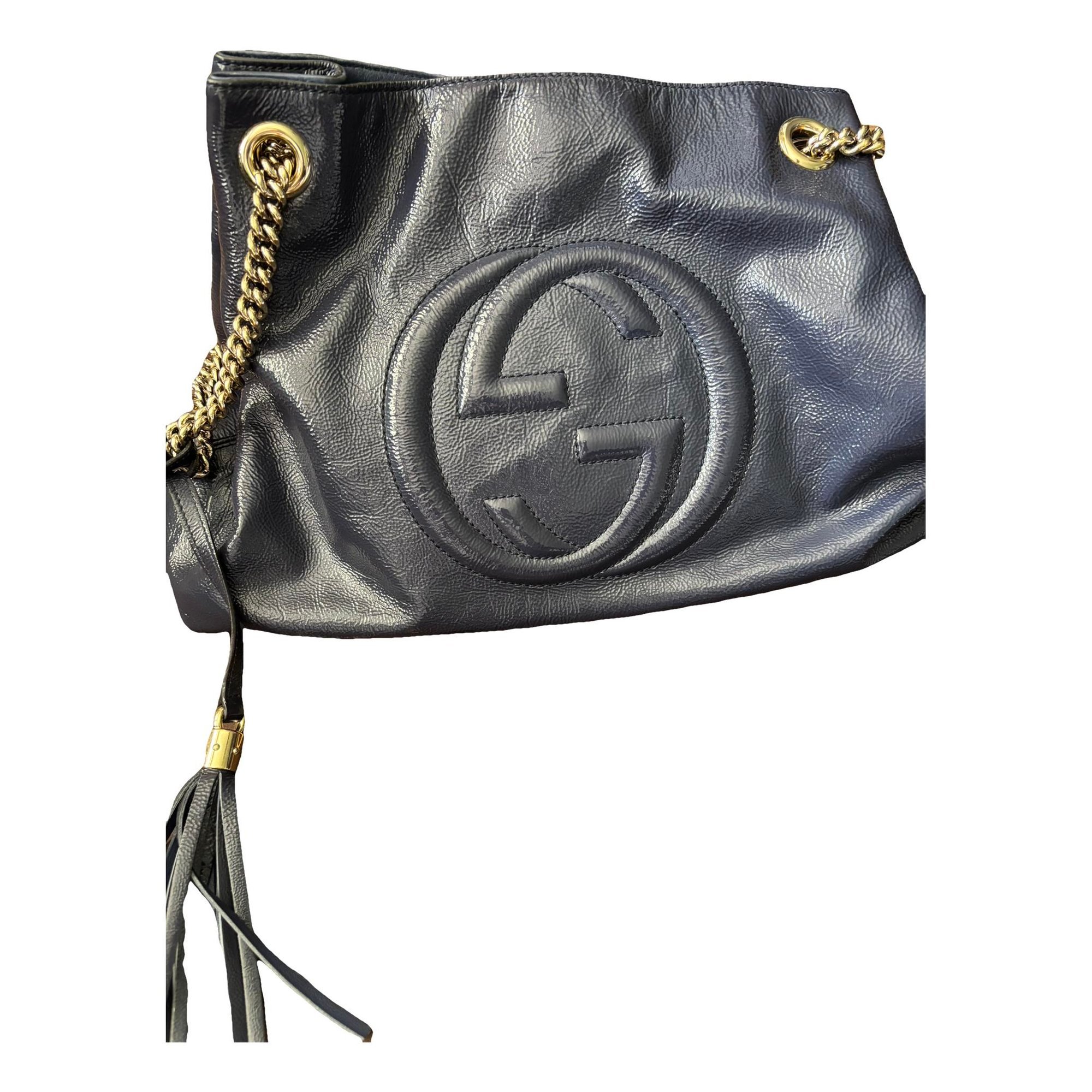 Soho patent leather tote