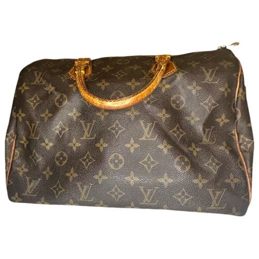 Speedy leather handbag