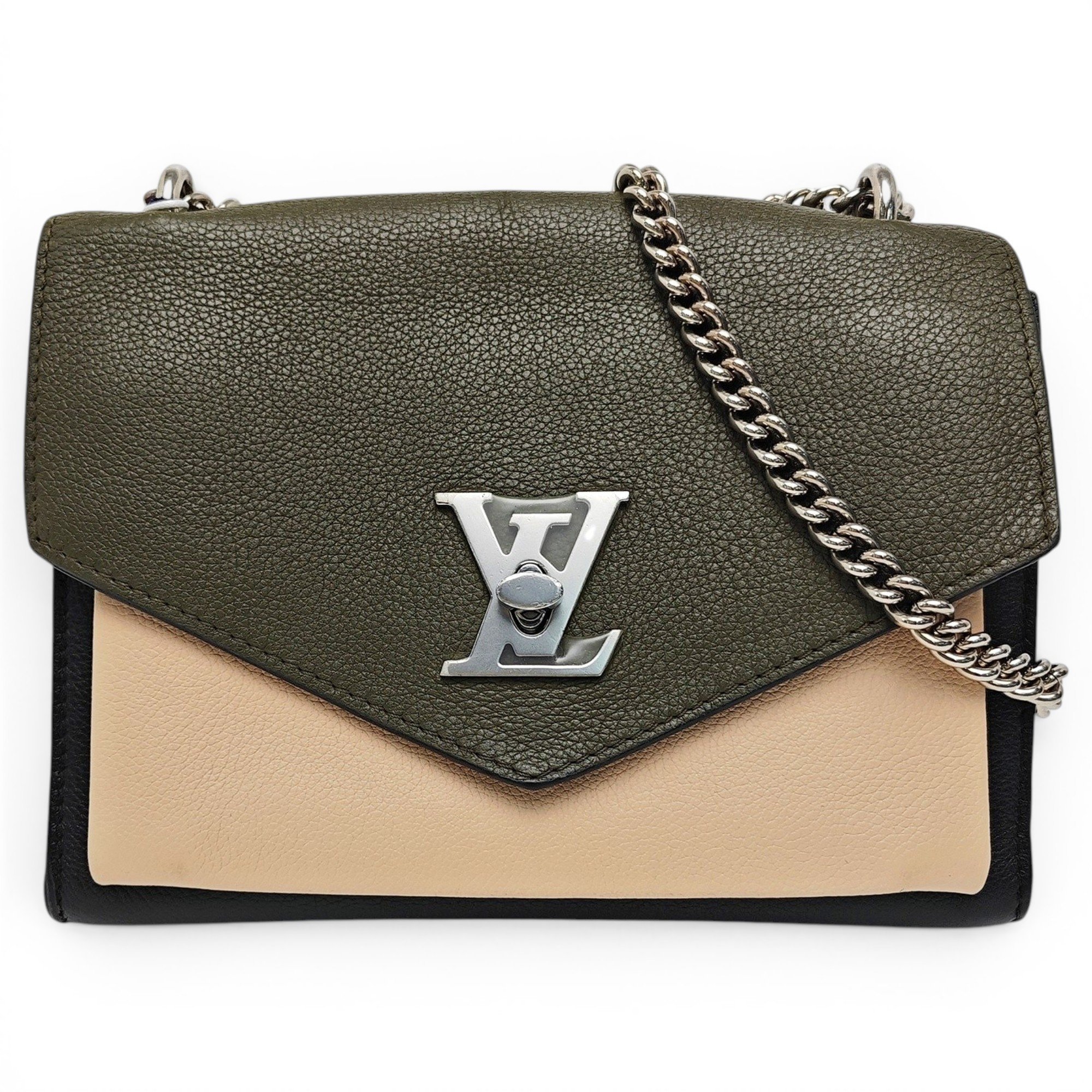 Lockme leather handbag
