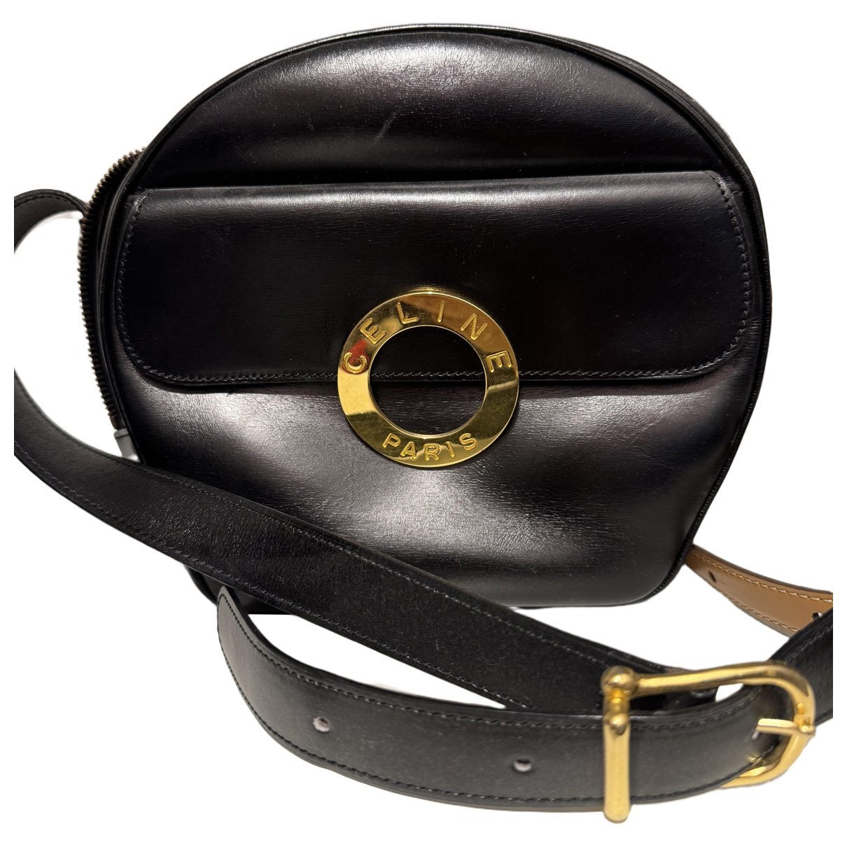 Leather crossbody bag