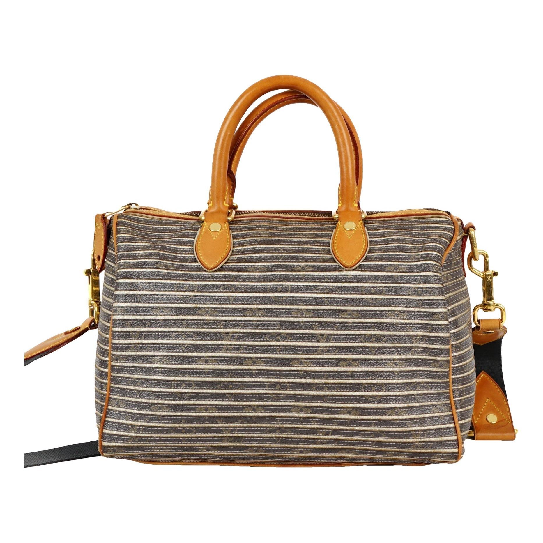 Speedy leather handbag