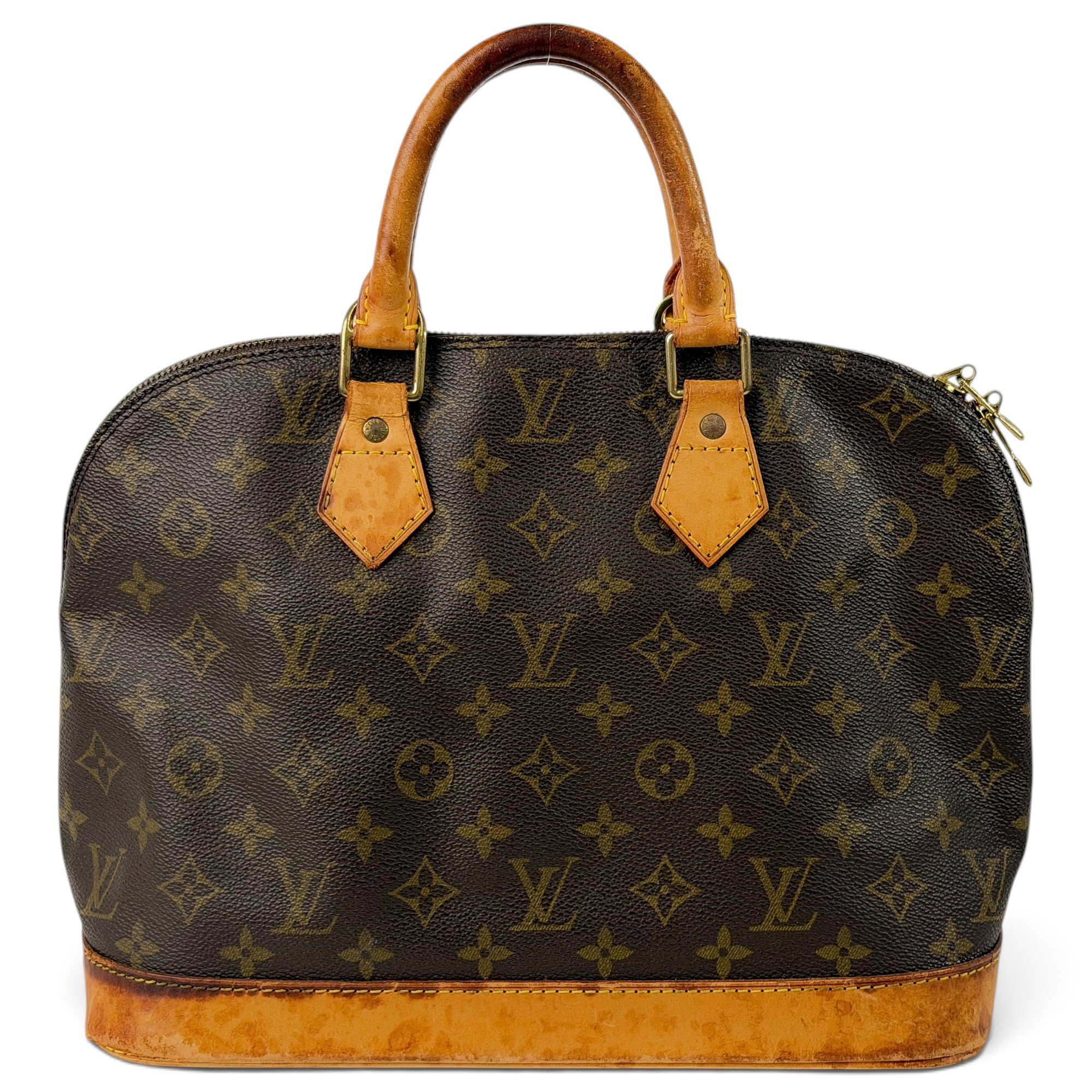 Alma leather handbag