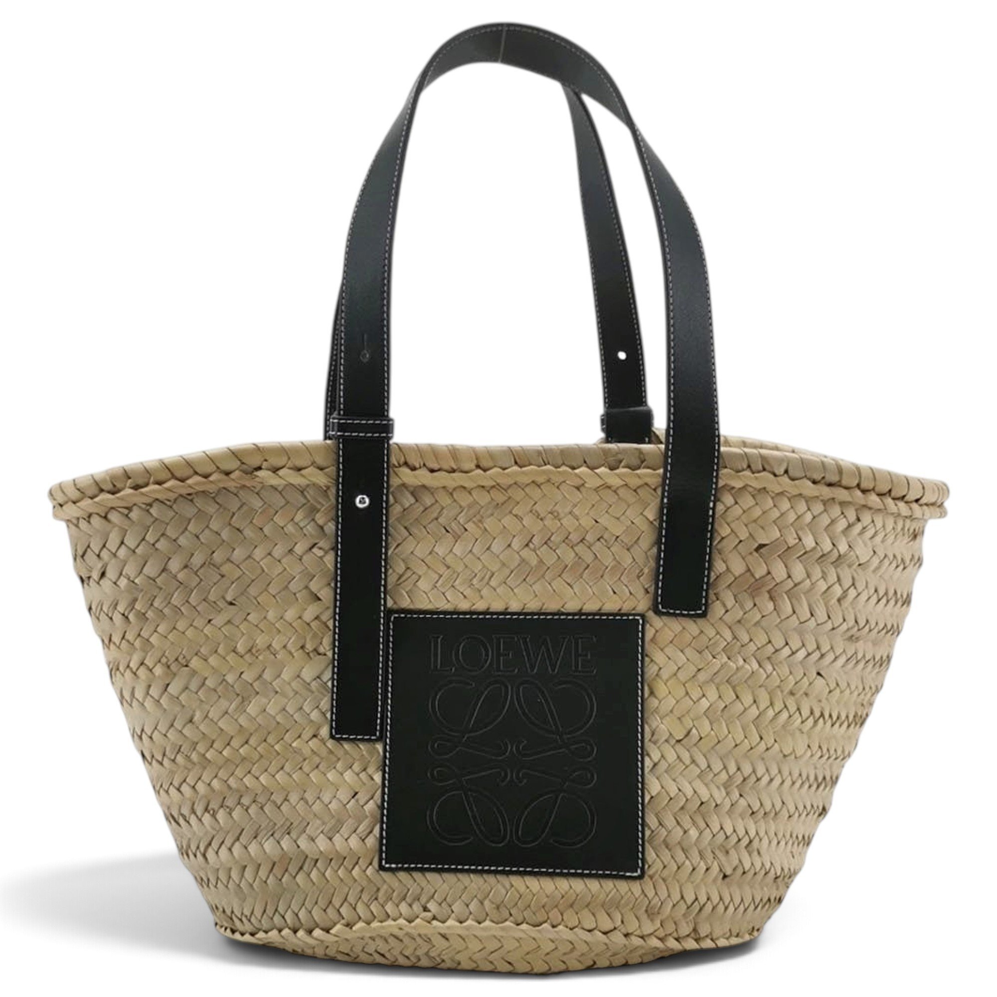 Loewe Anagram Basket leather handbag
