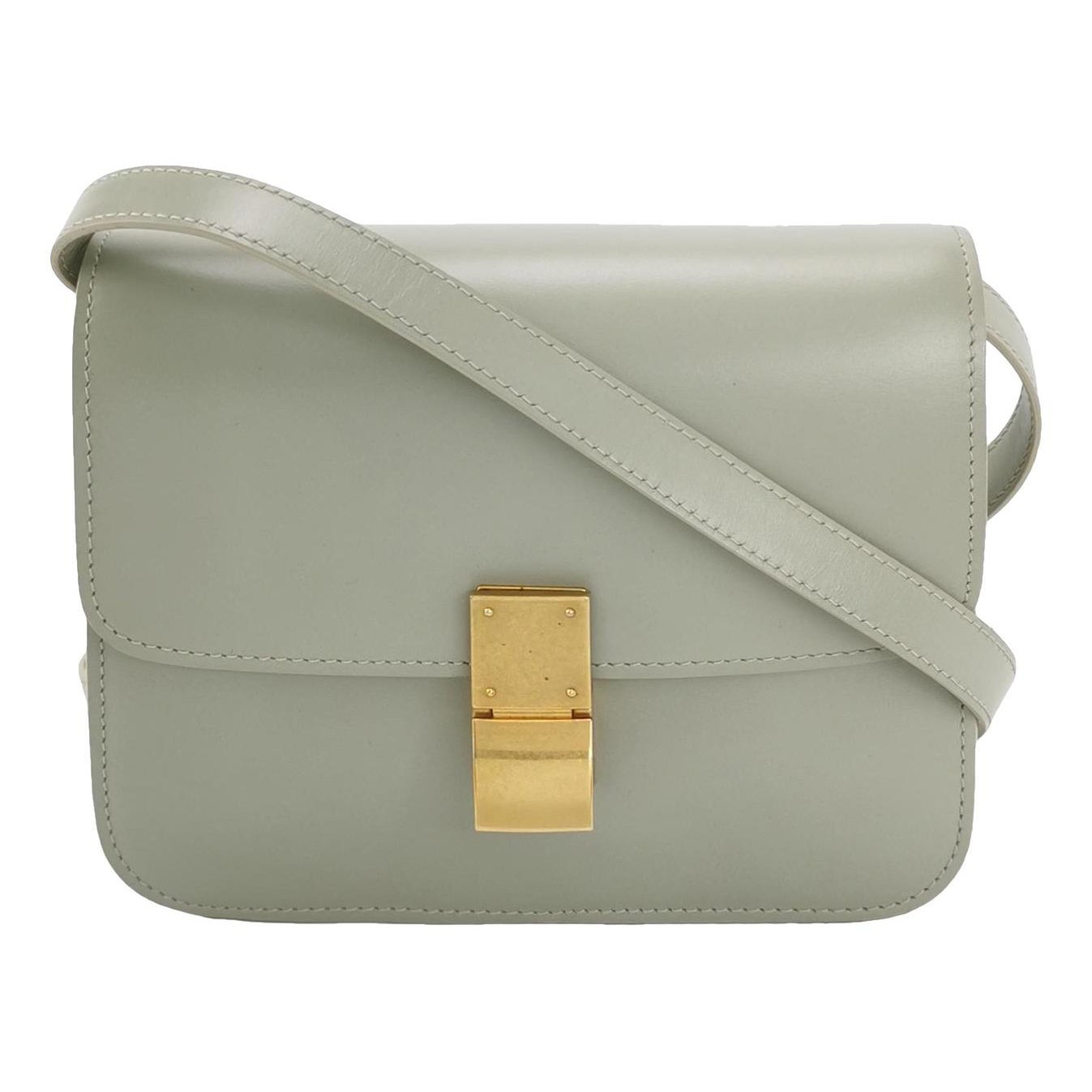 Classic leather handbag