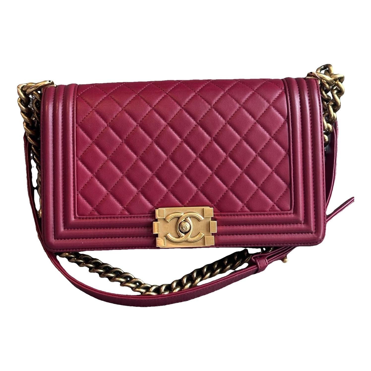 Boy leather crossbody bag