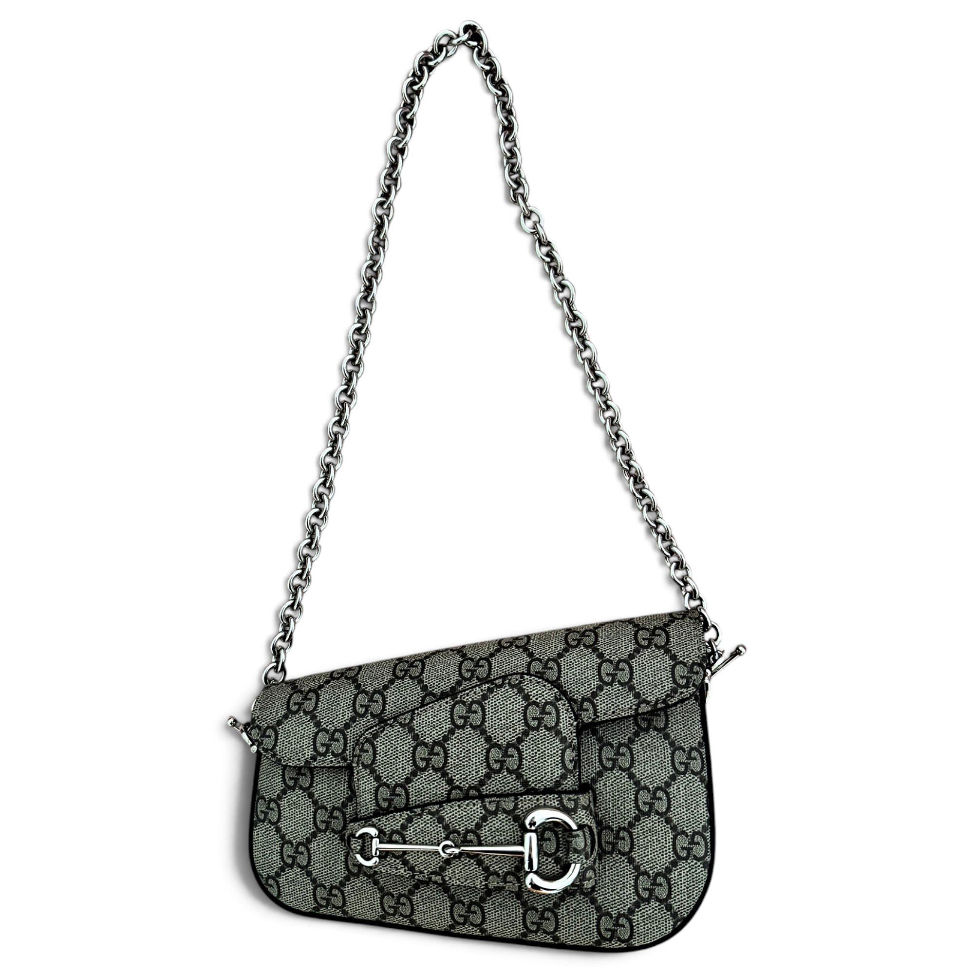 Horsebit 1955 Flap cloth handbag