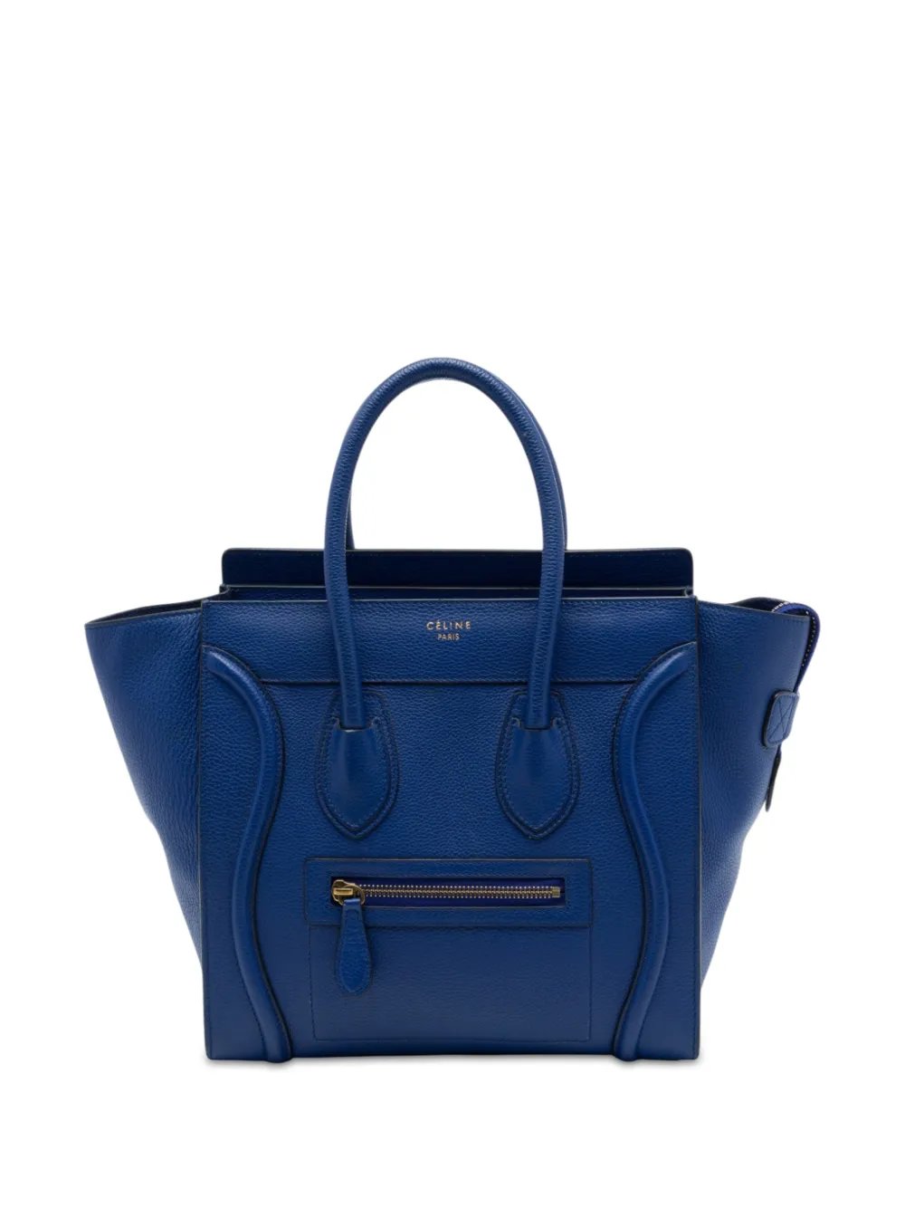 2014 Micro Drummed Calfskin Luggage tote bag