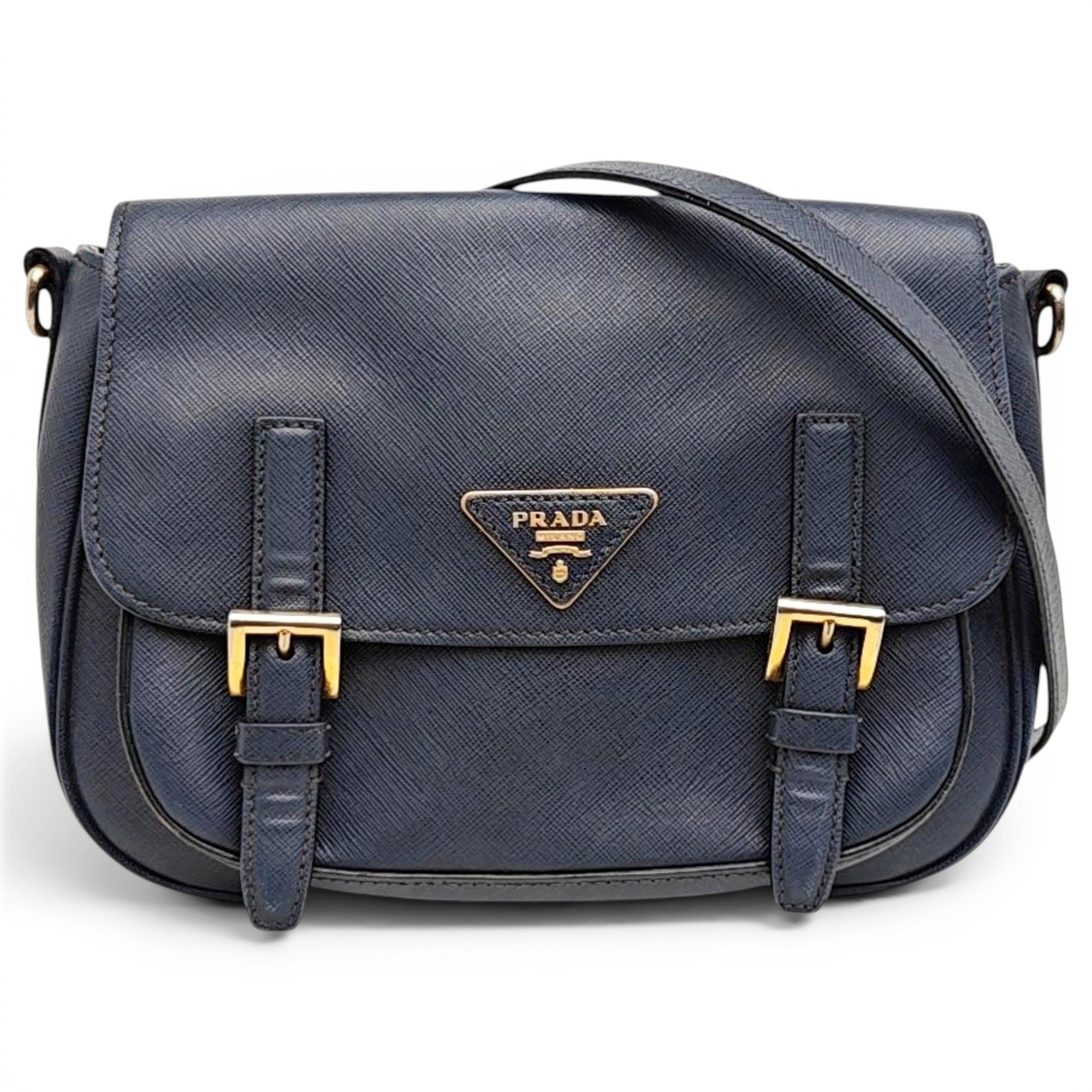Leather crossbody bag
