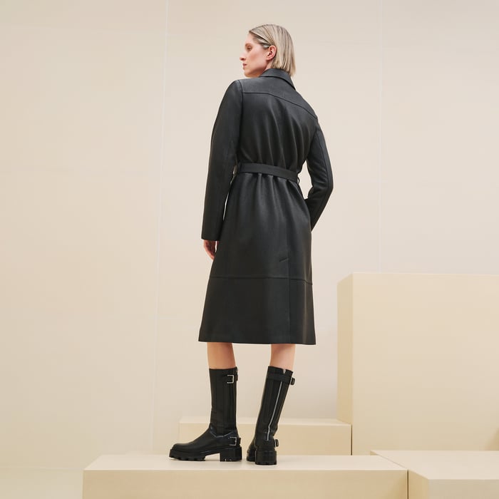 Noir Trench Coat