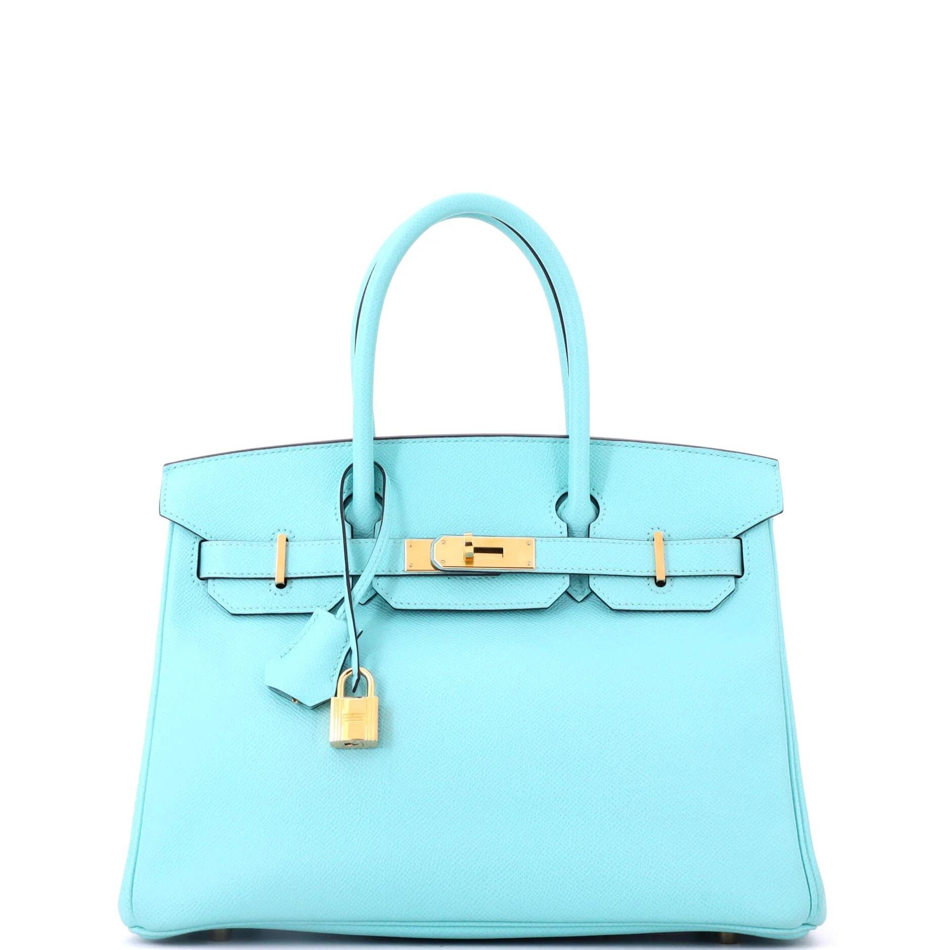 Birkin 30 leather handbag