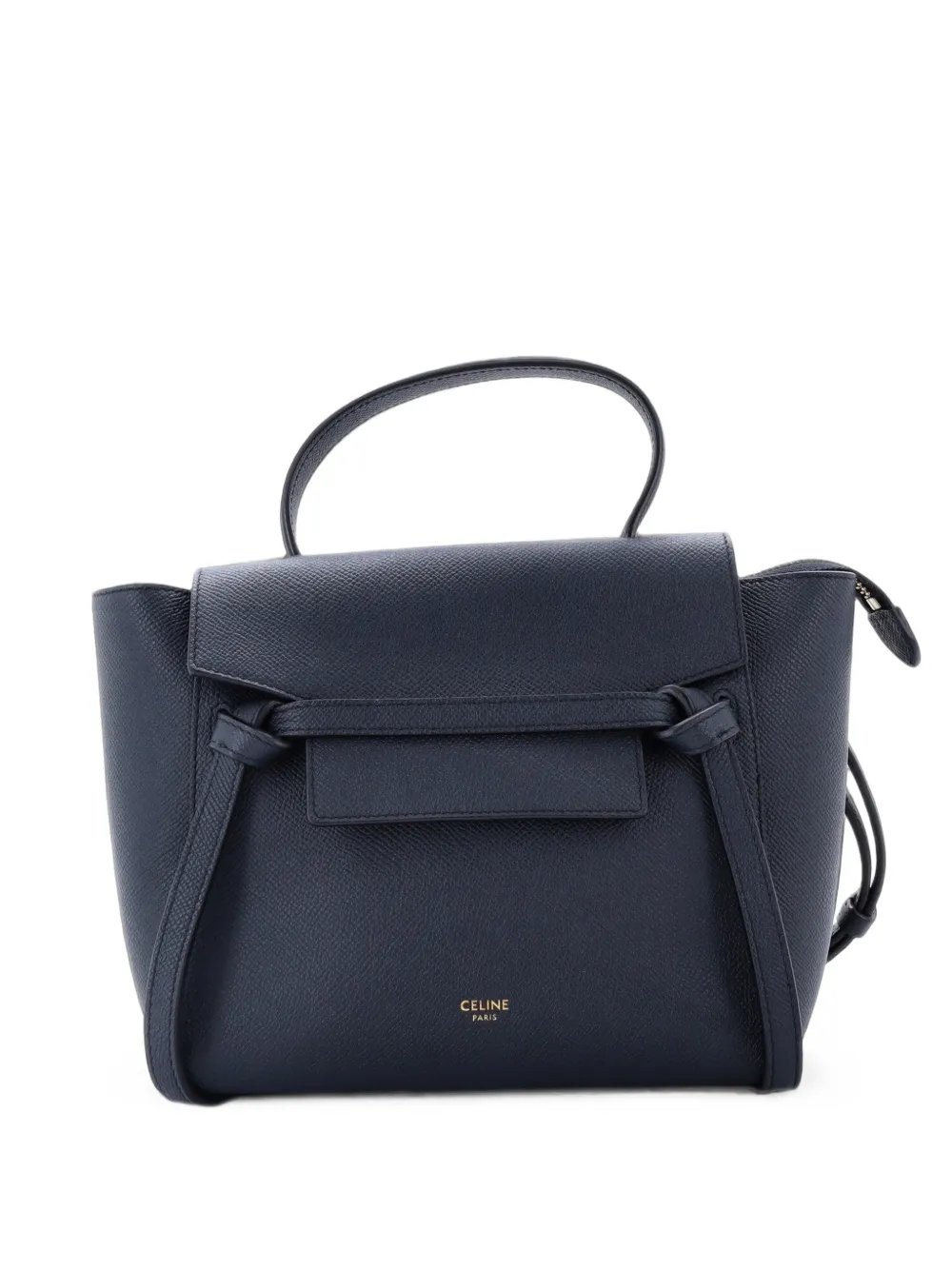 Belt Bag Textured Leather Nano shoulder bag
