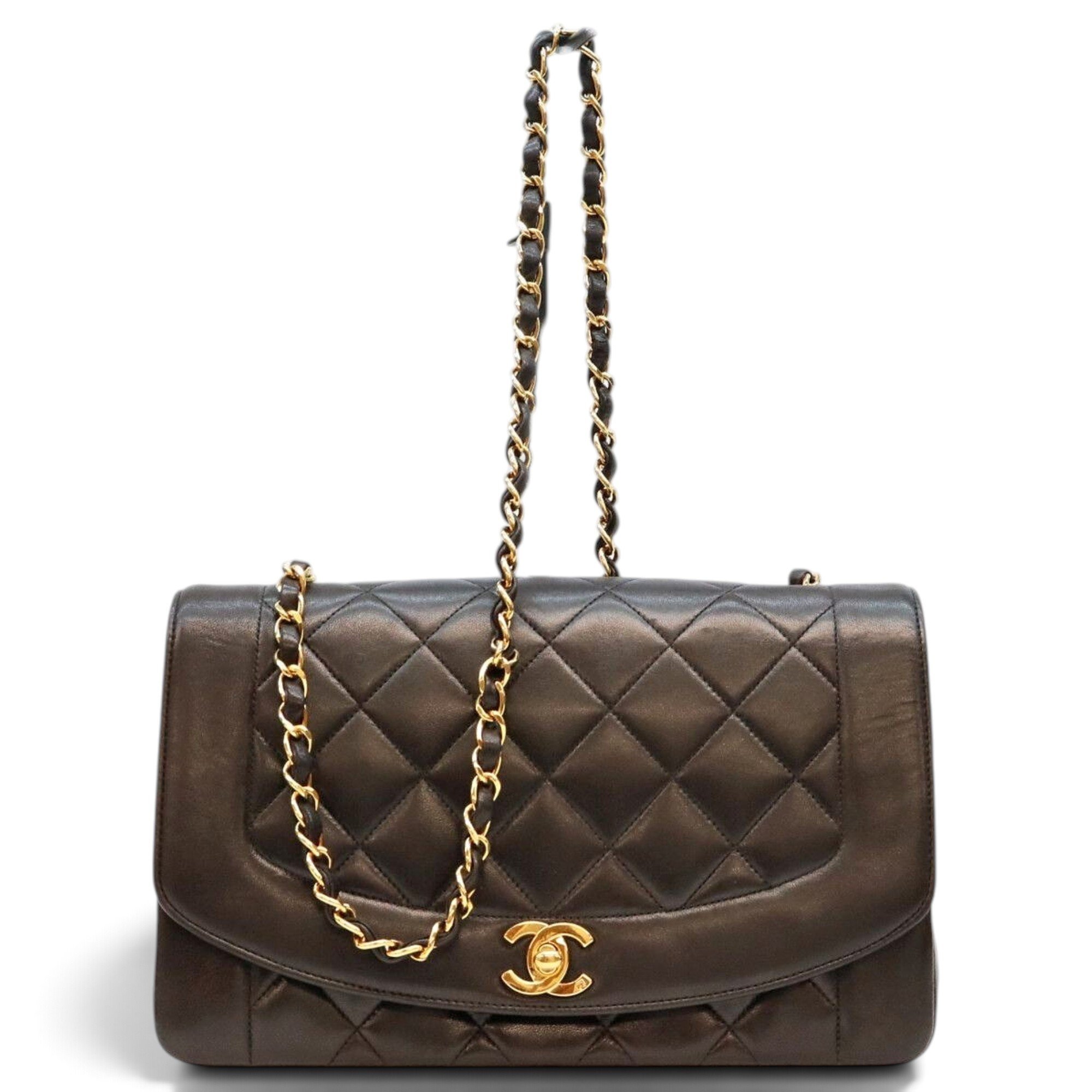 Diana leather handbag