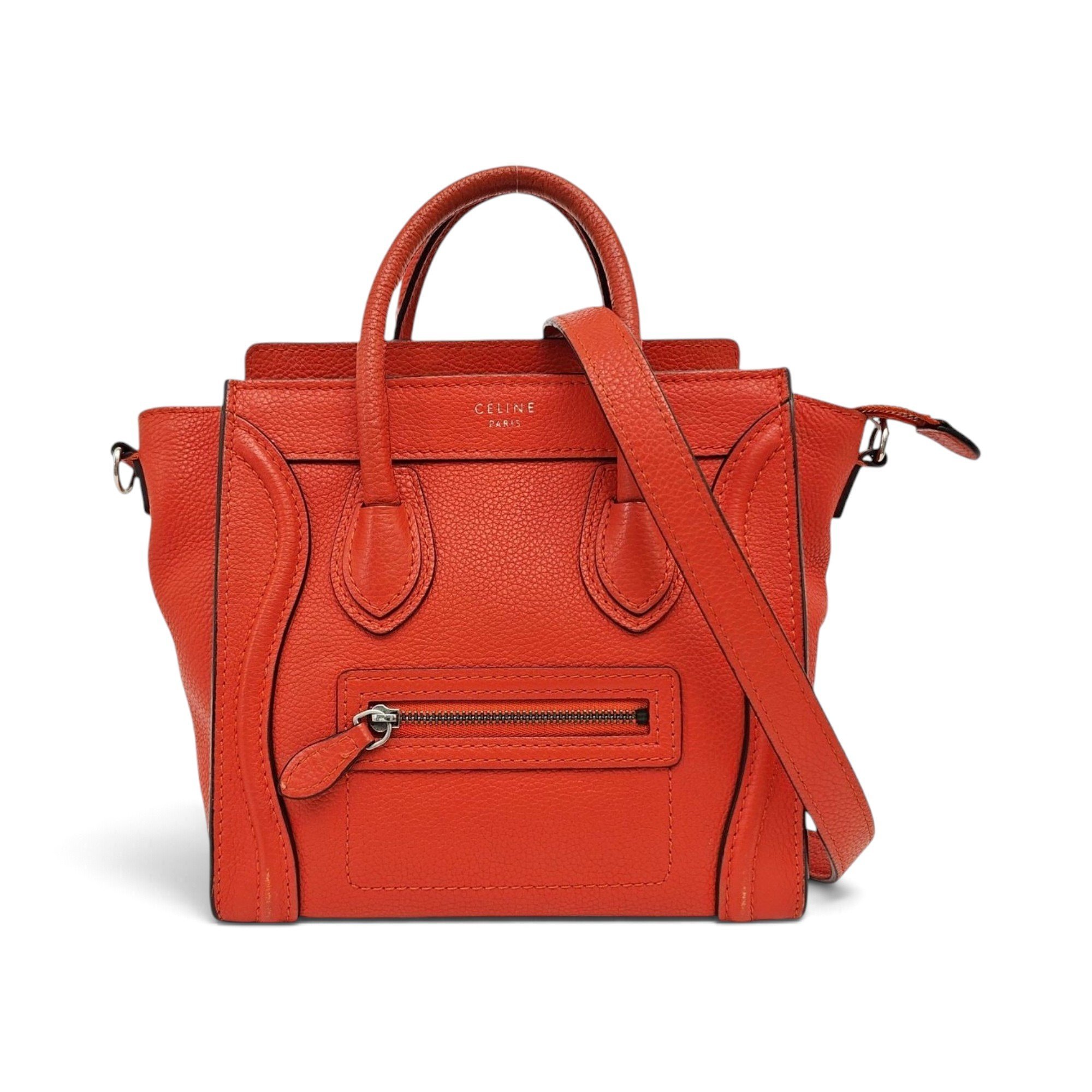 Nano Luggage leather handbag