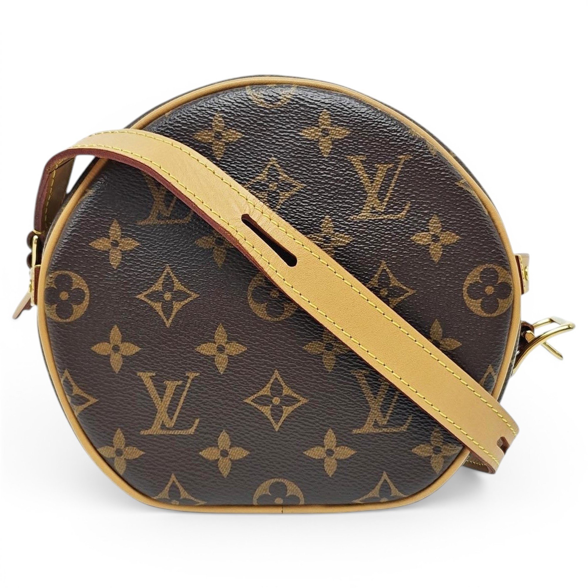 Micro boite chapeau leather handbag