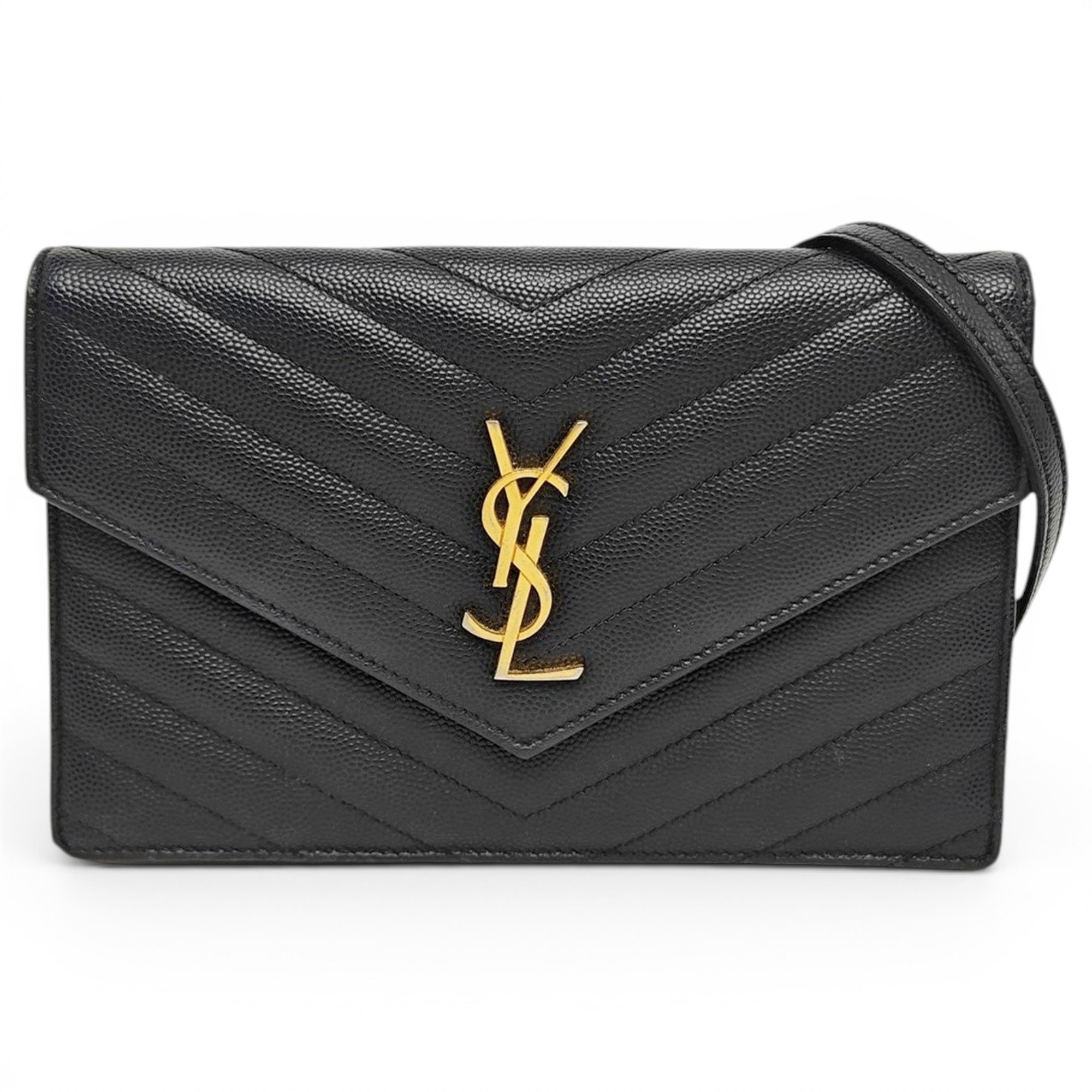 Baby monogramme leather handbag