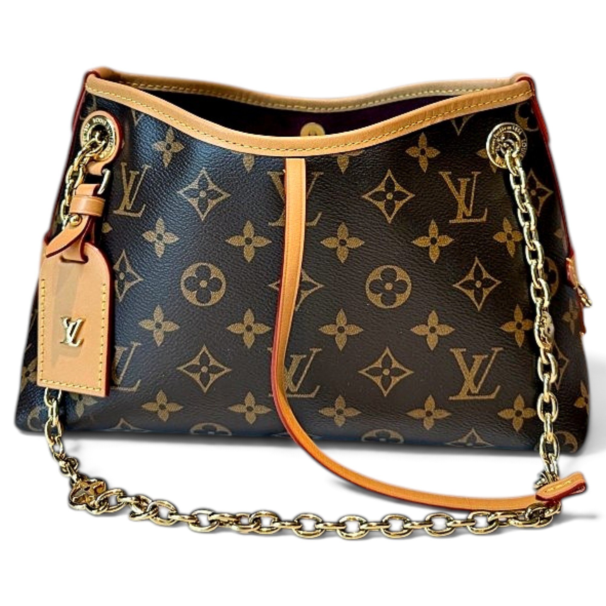 Carry All leather crossbody bag