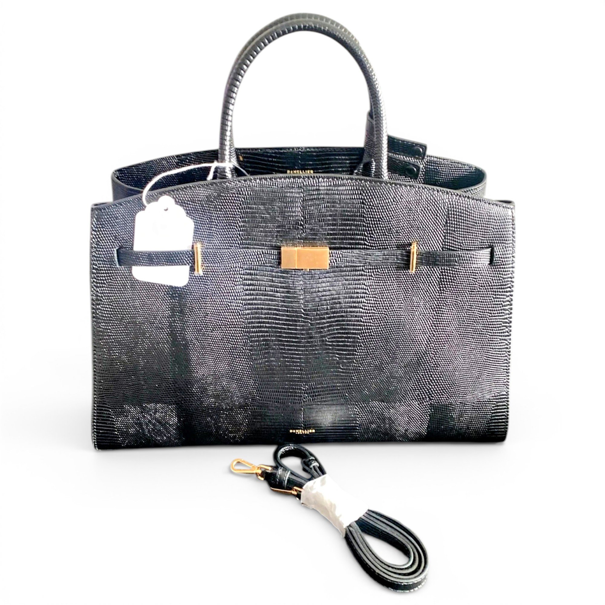 Leather tote