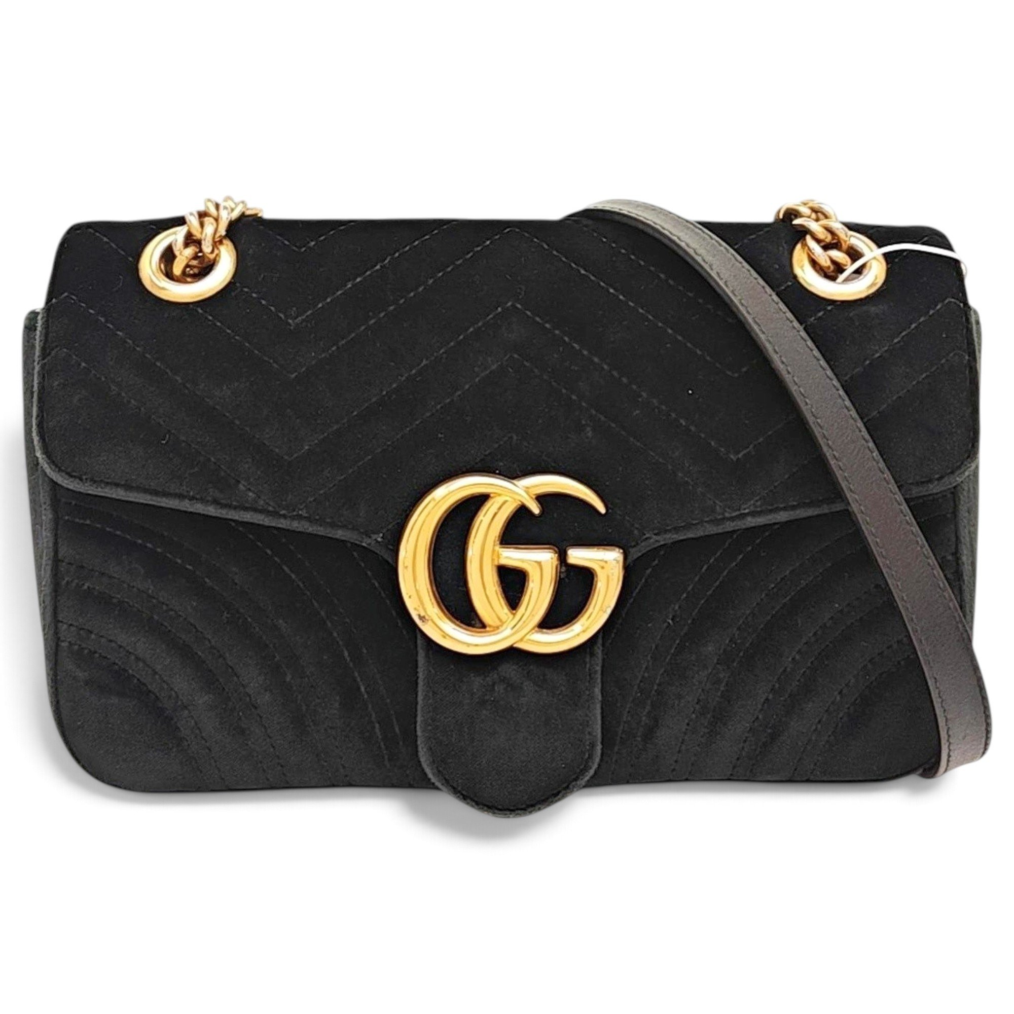 GG Marmont velvet handbag