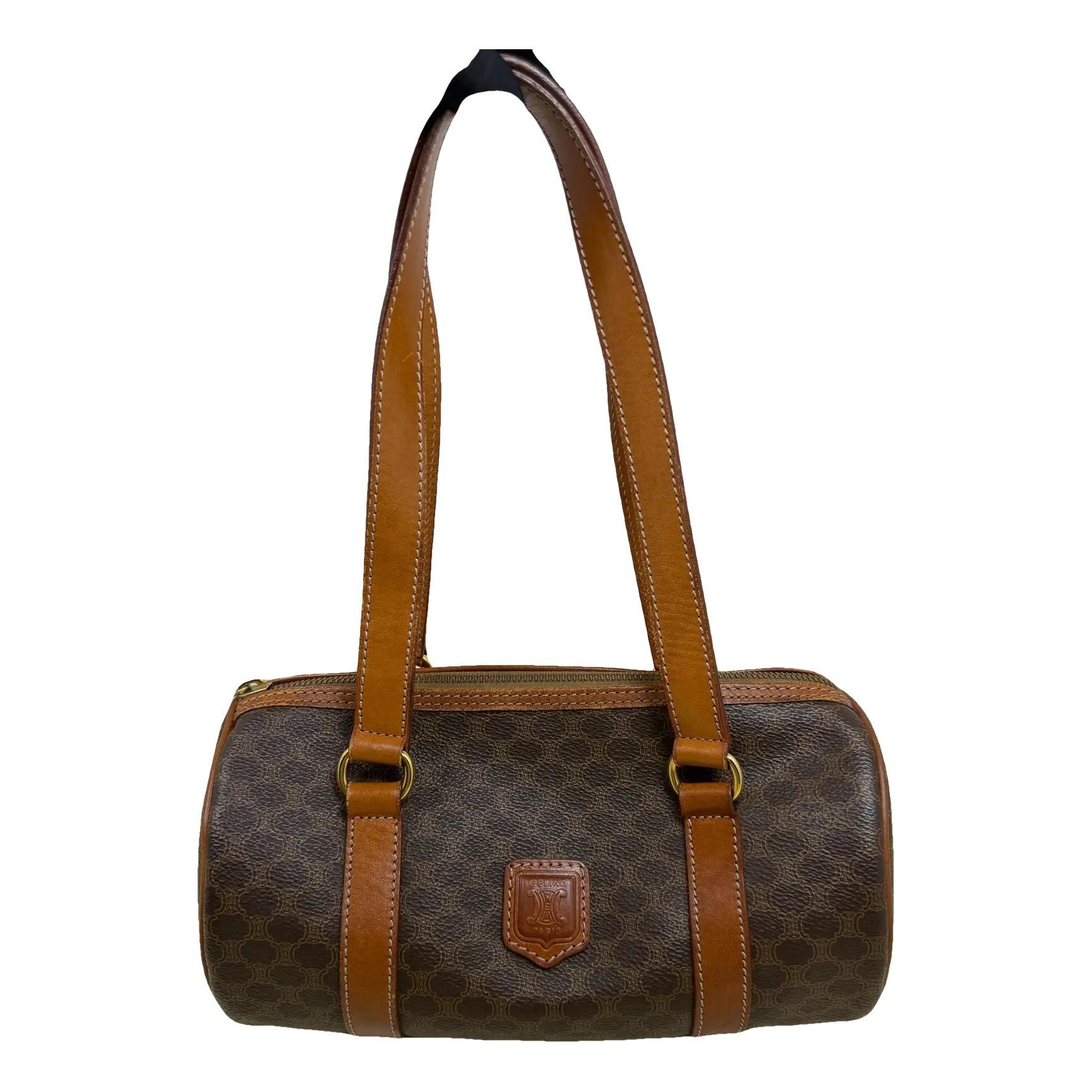 Vinyl handbag