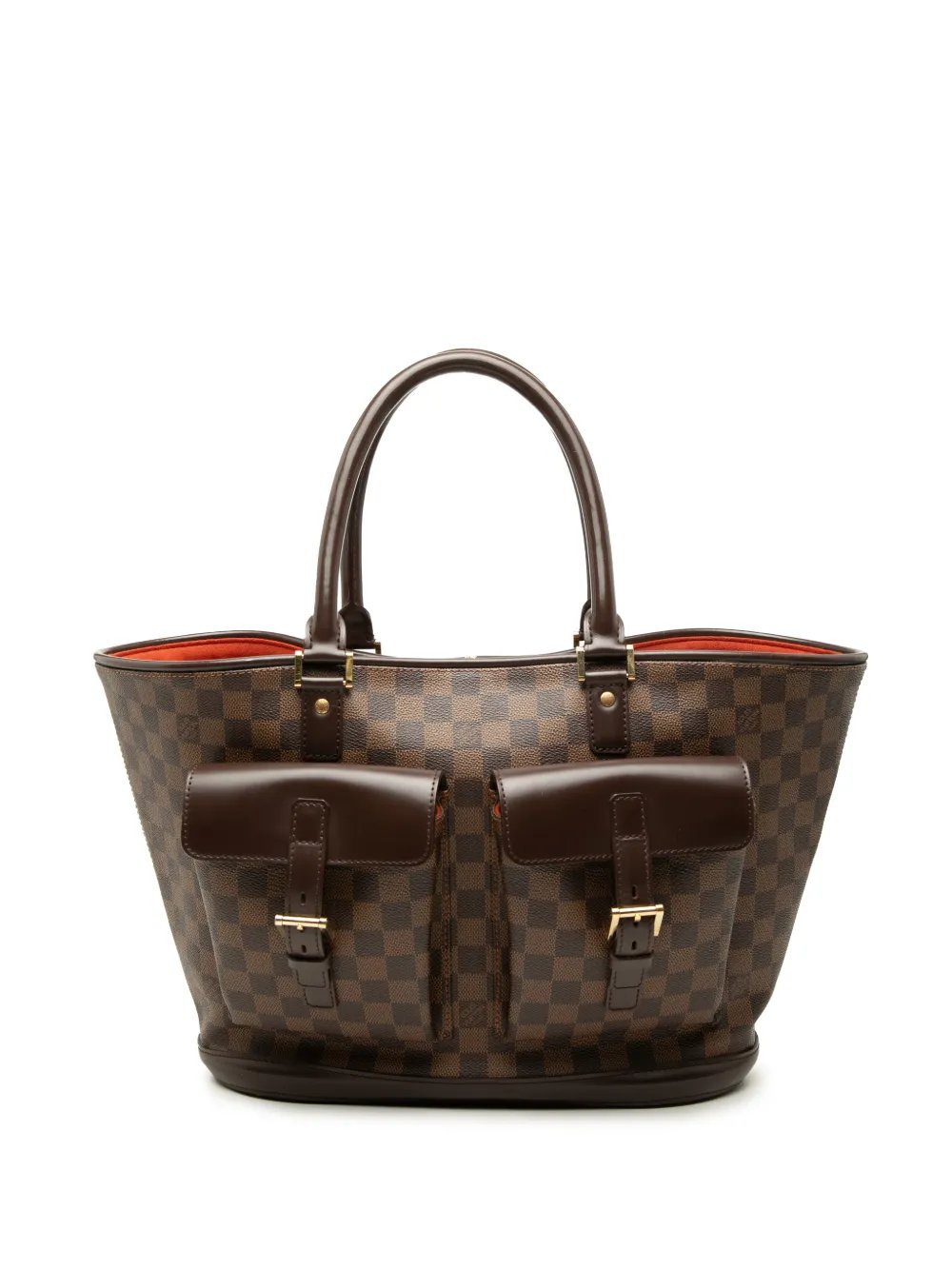 2005 Damier Ebene Manosque GM tote bag
