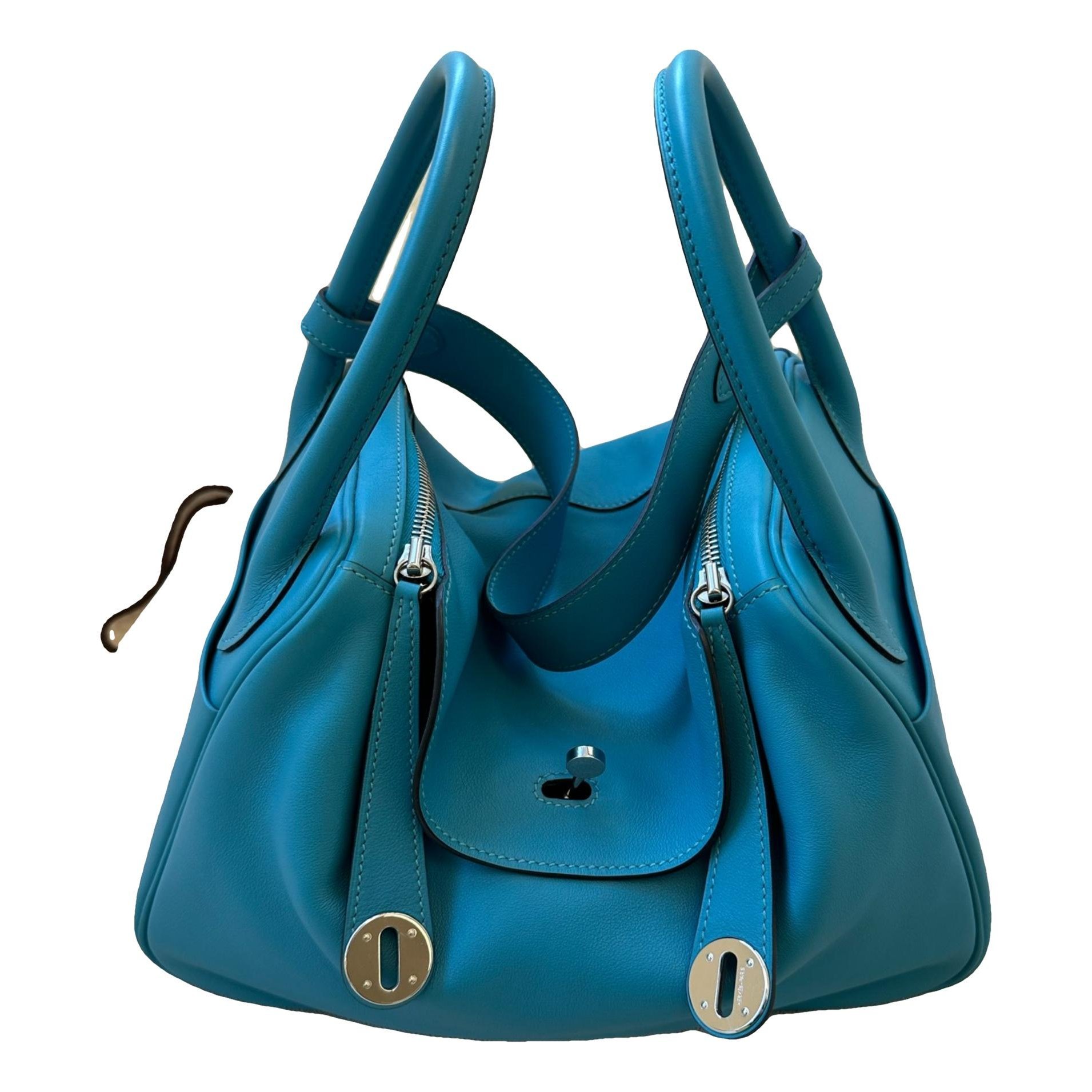 Lindy leather handbag
