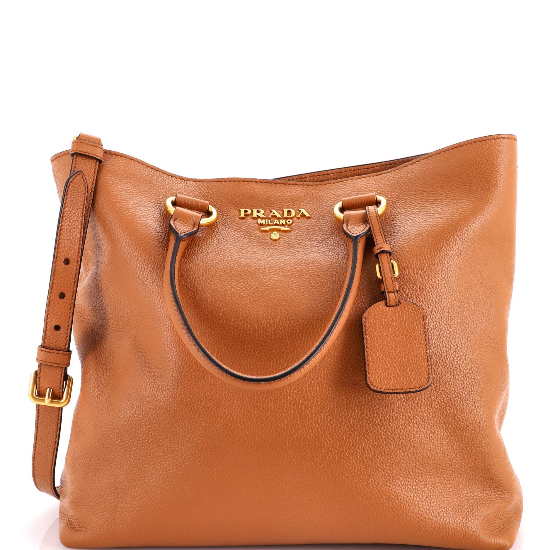 Leather tote