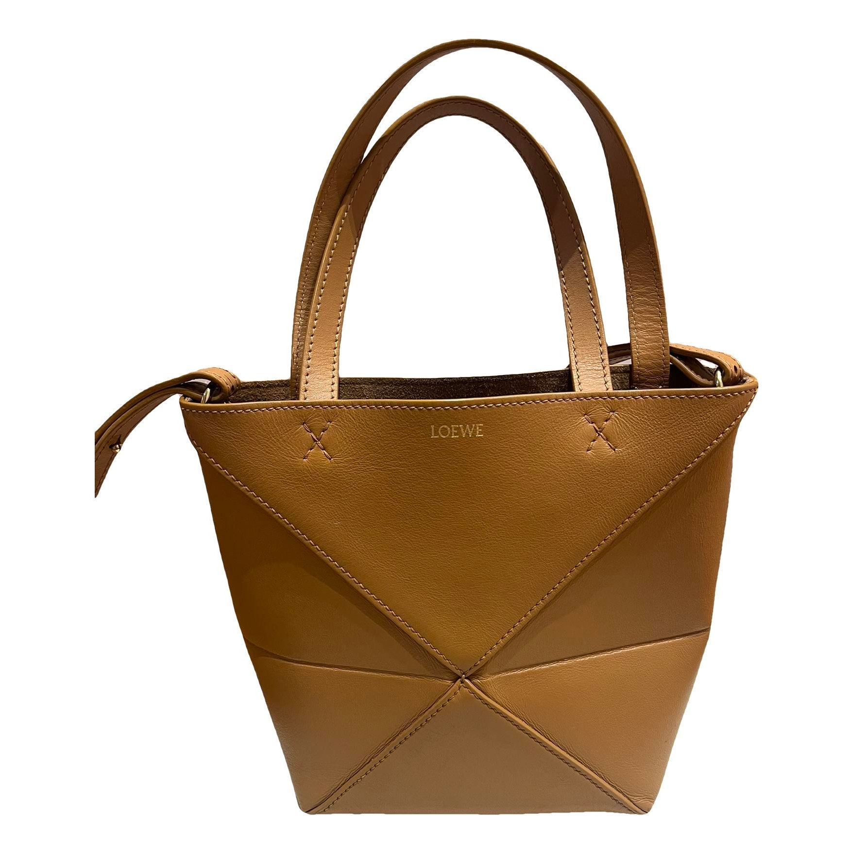Puzzle Fold leather crossbody bag