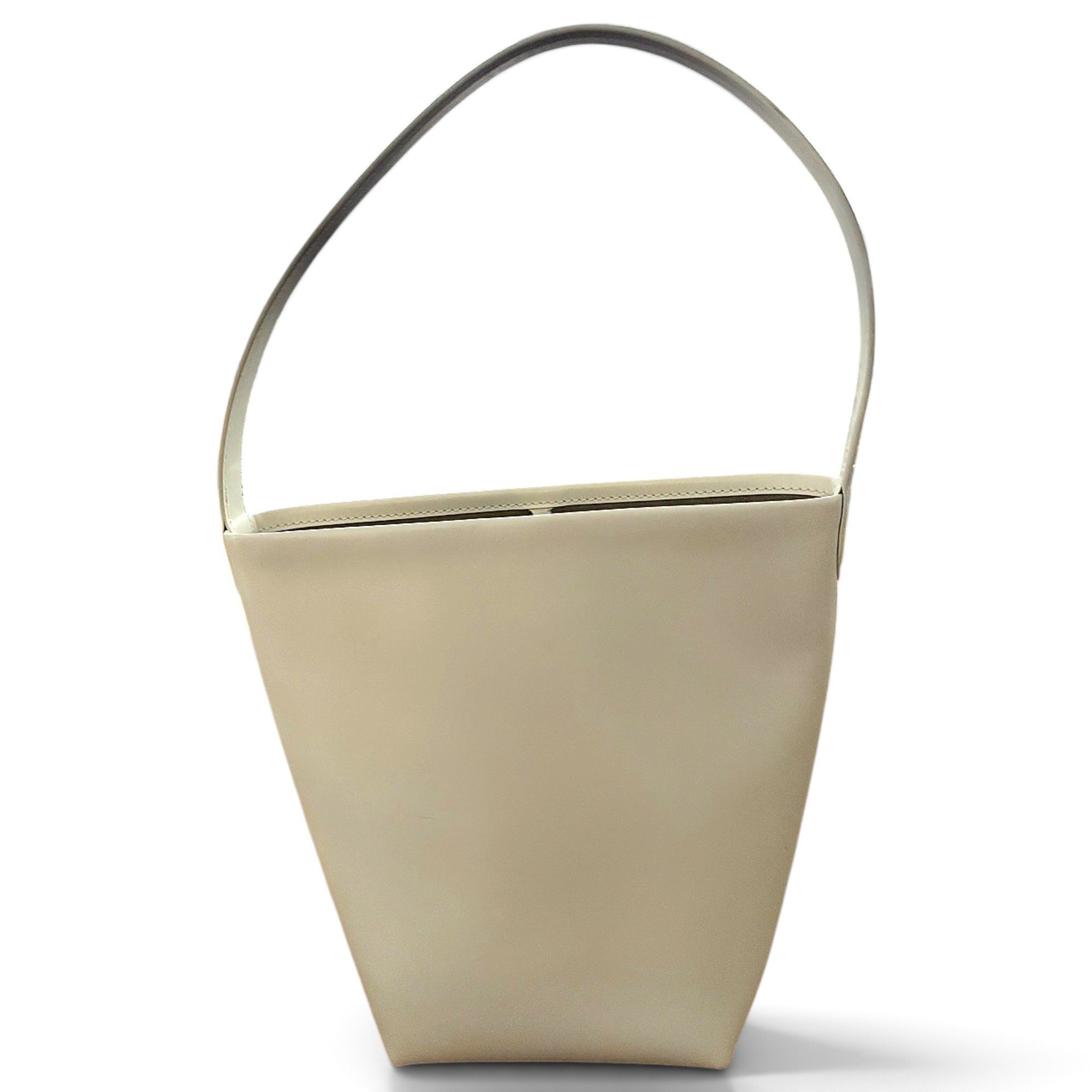 The Row Park N/S leather tote