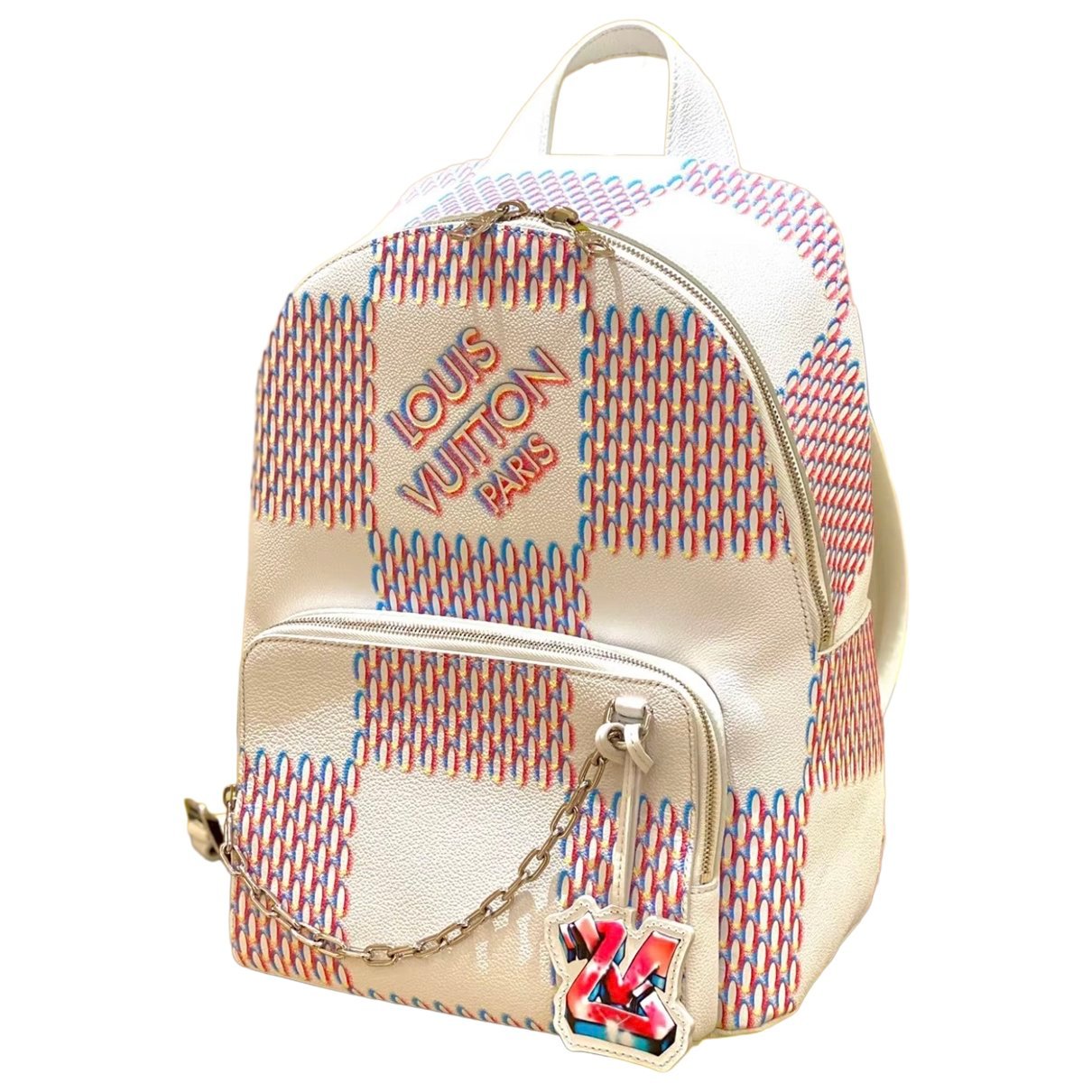 Leather backpack