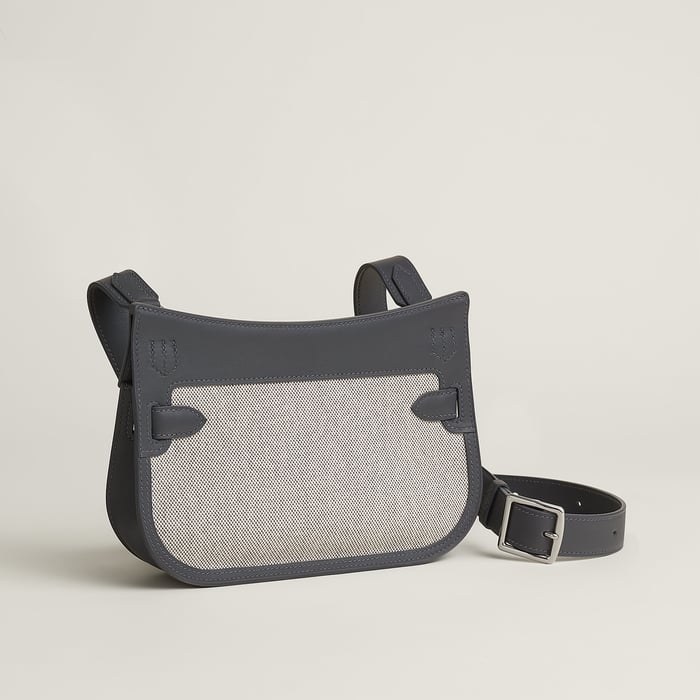 Jypsiere Mini Toile & Cuir Bag