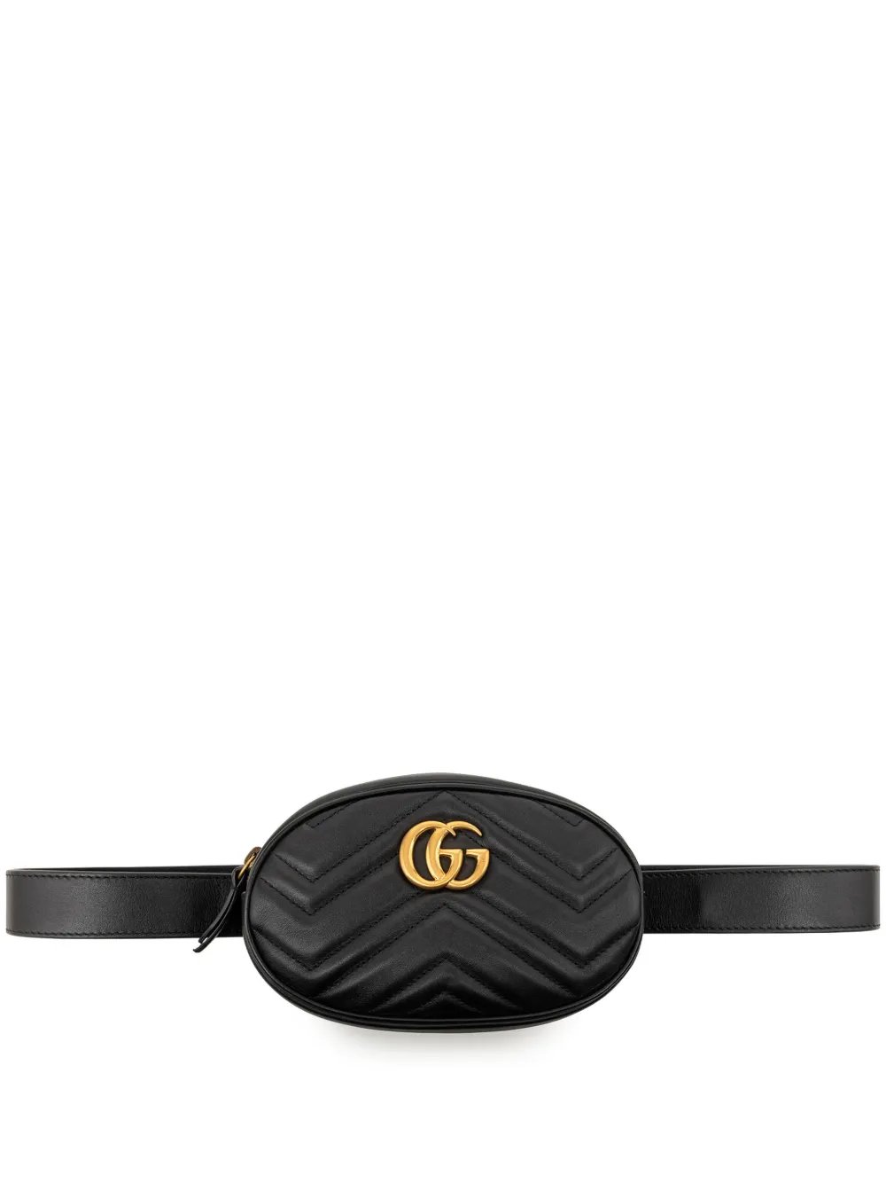 2016-2026 GG Marmont Matelasse Calfskin belt bag