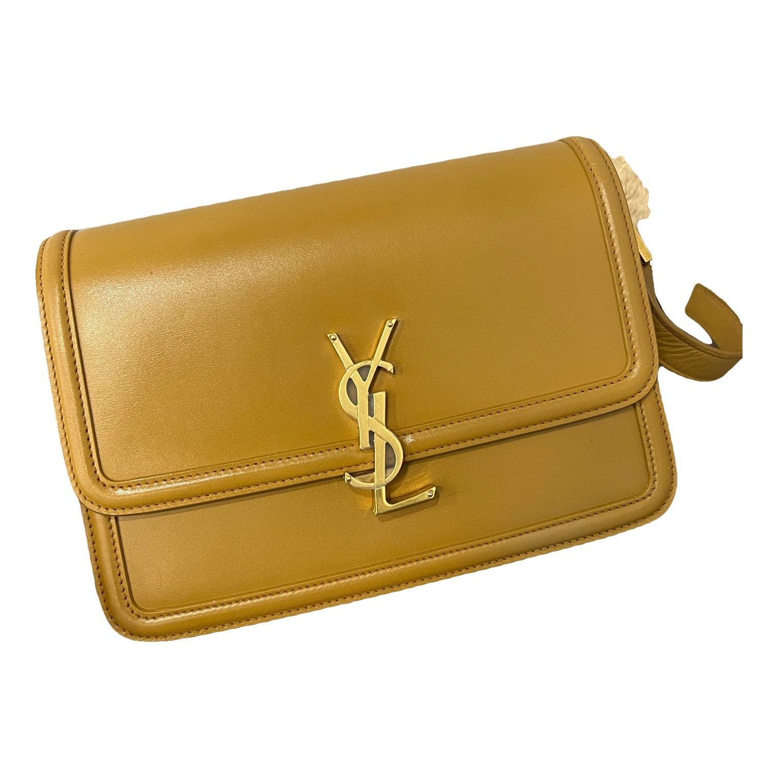 Solférino leather handbag