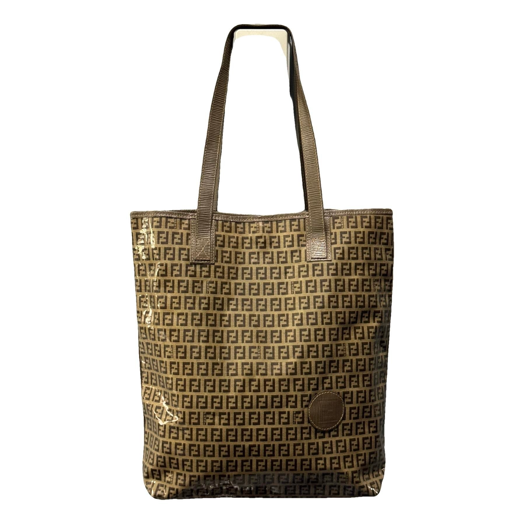 Patent leather tote
