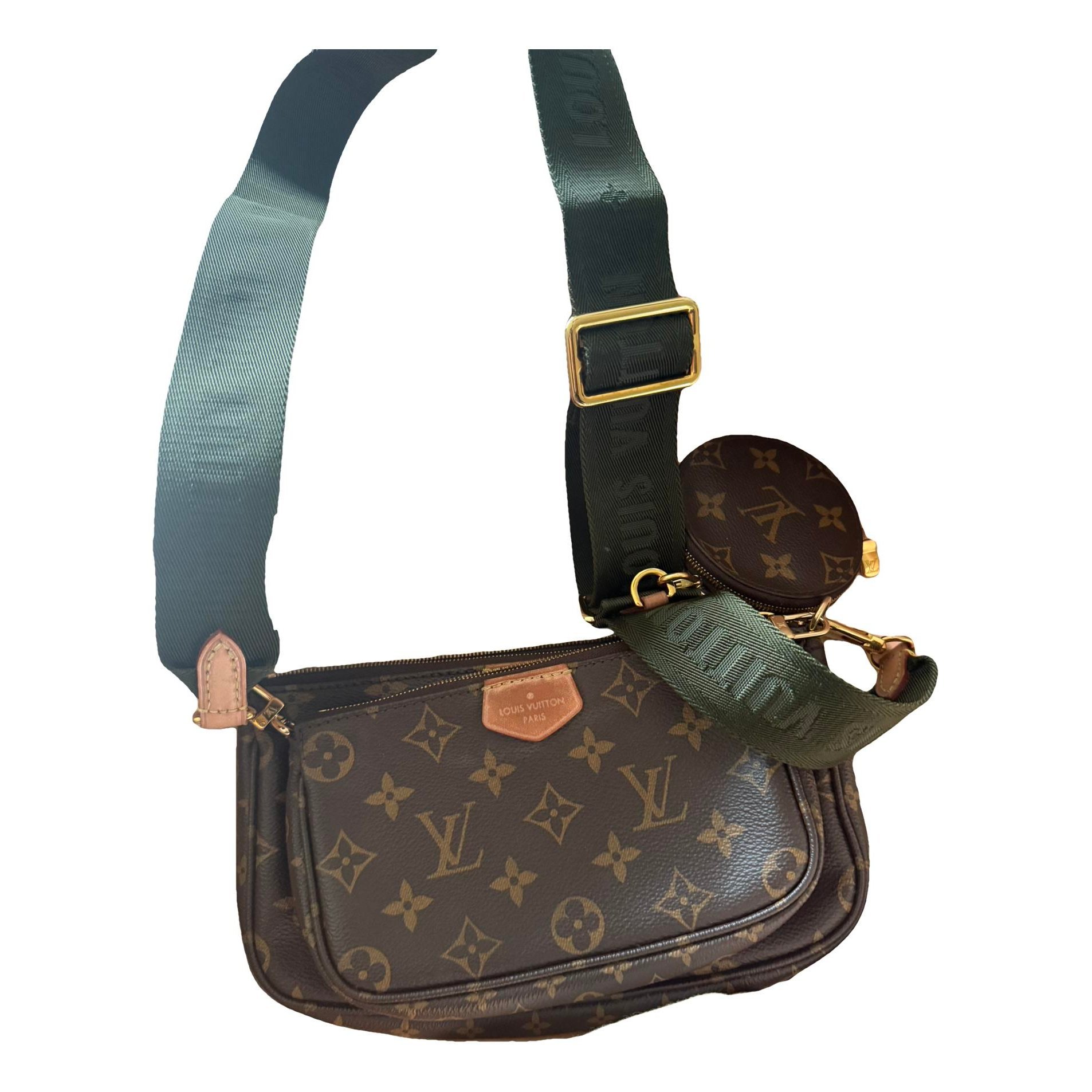 Multi Pochette Accessoires patent leather crossbody bag