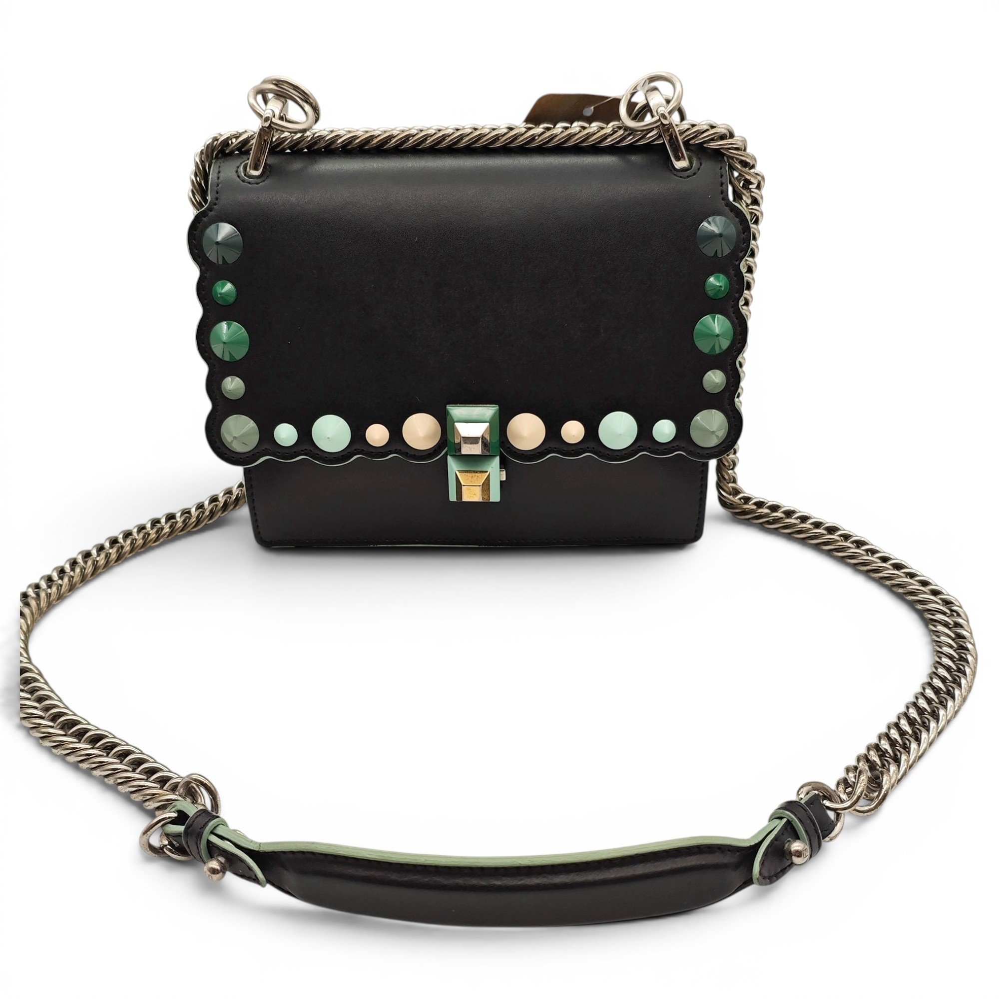 Kan I leather handbag