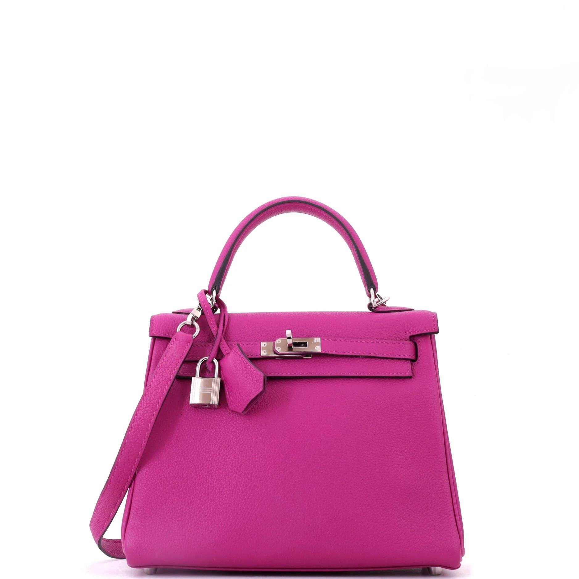 Kelly 25 leather handbag