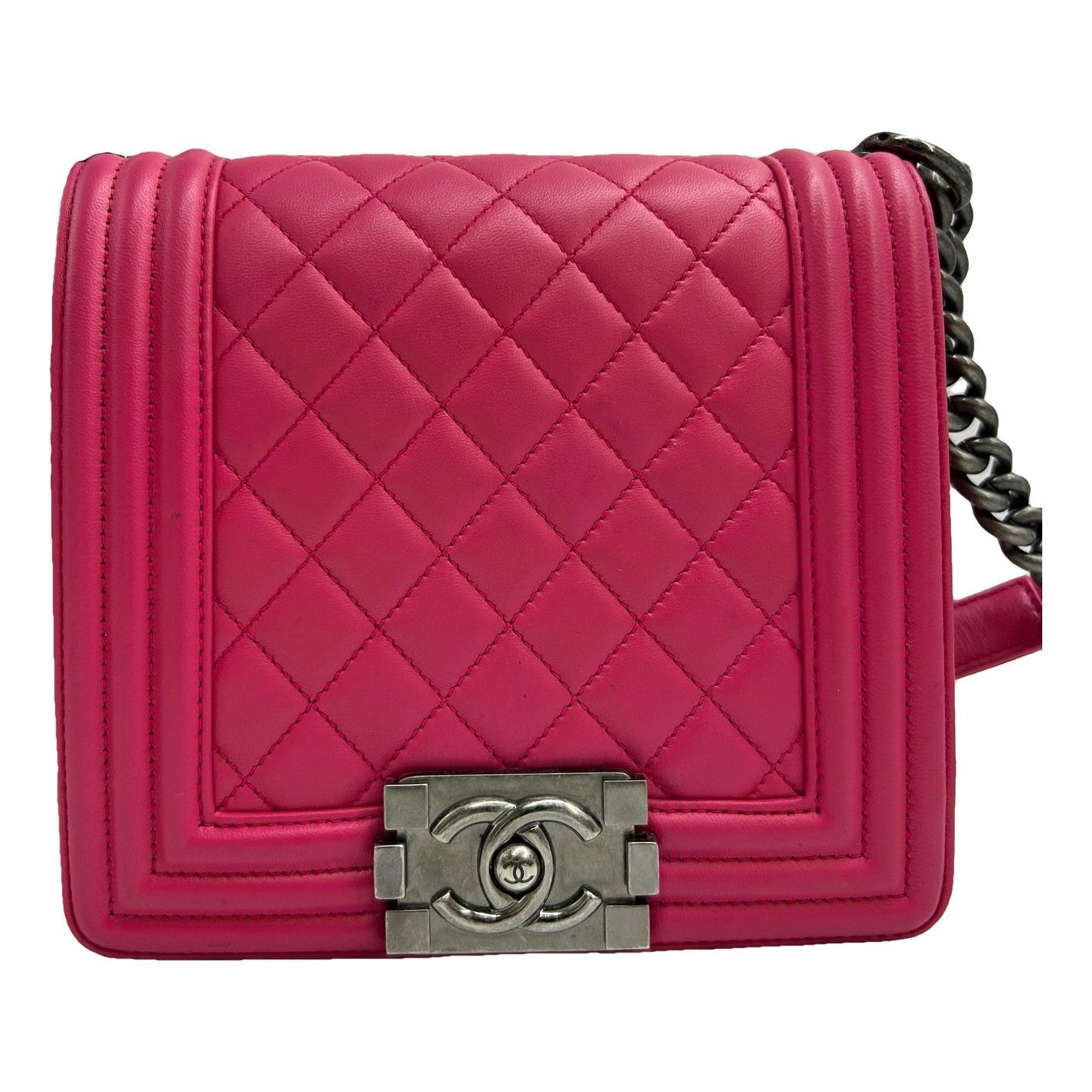 Boy leather crossbody bag