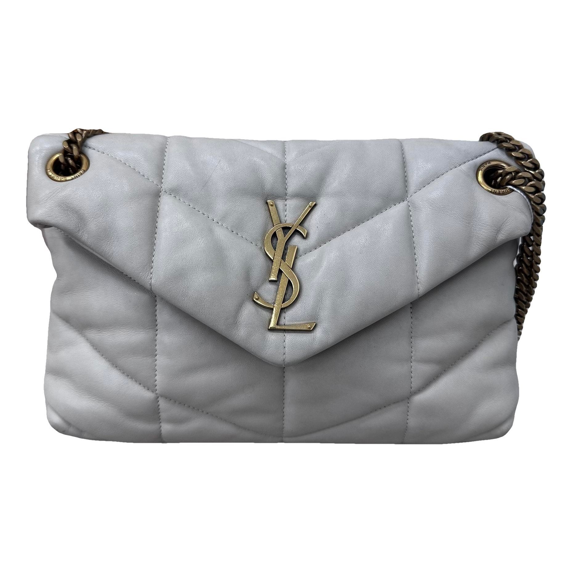 Loulou Puffer leather crossbody bag