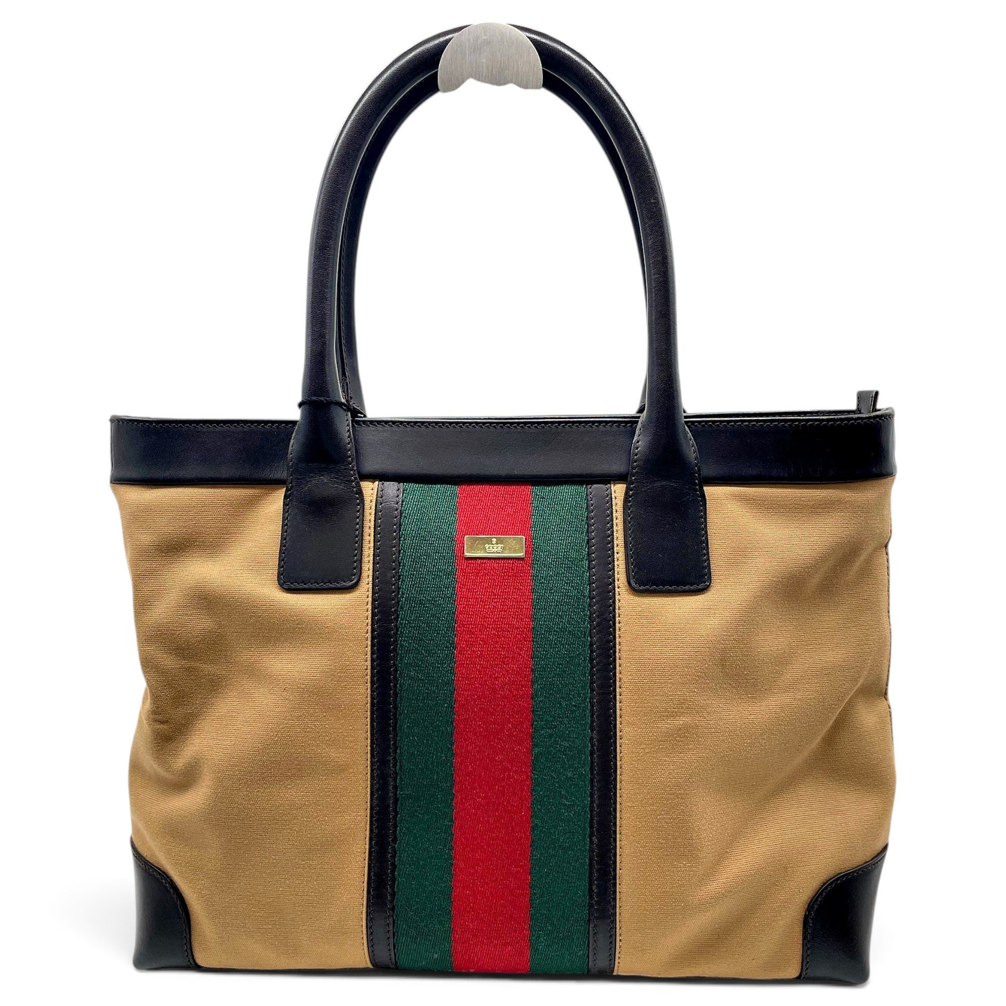 Leather tote