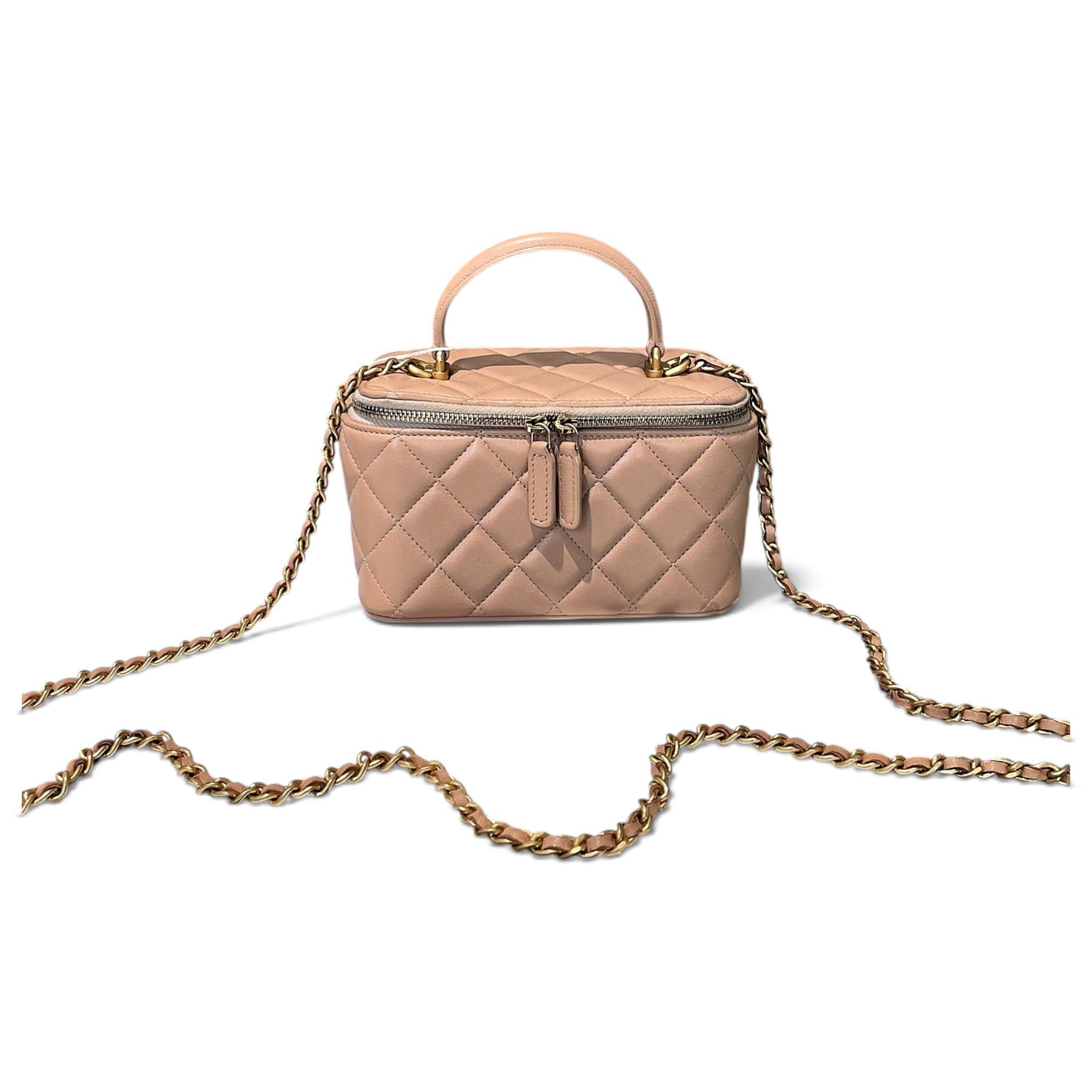 Timeless Classique Top Handle leather handbag