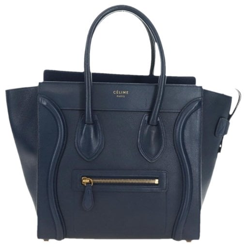 Luggage leather handbag