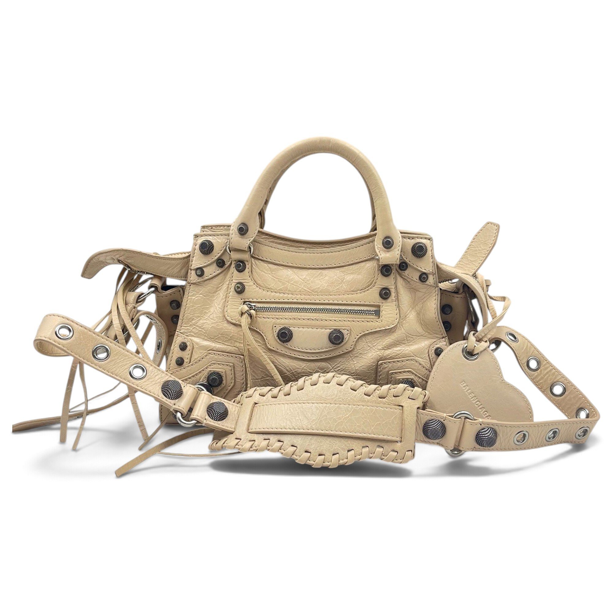 Neo Cagole City leather handbag