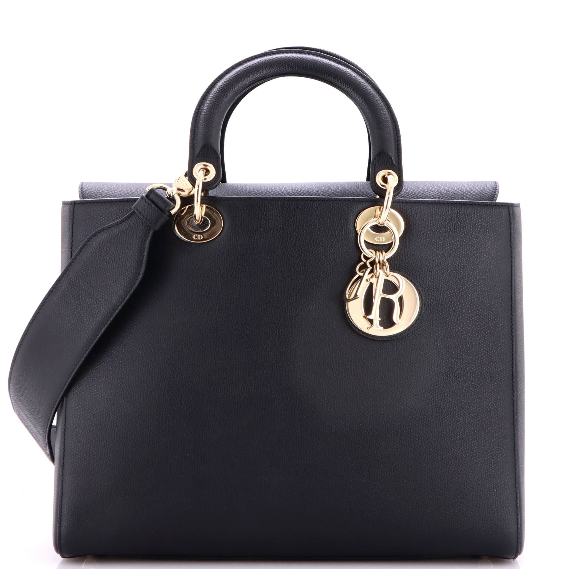 My ABCDior Lady D-Sire Bag Leather Medium