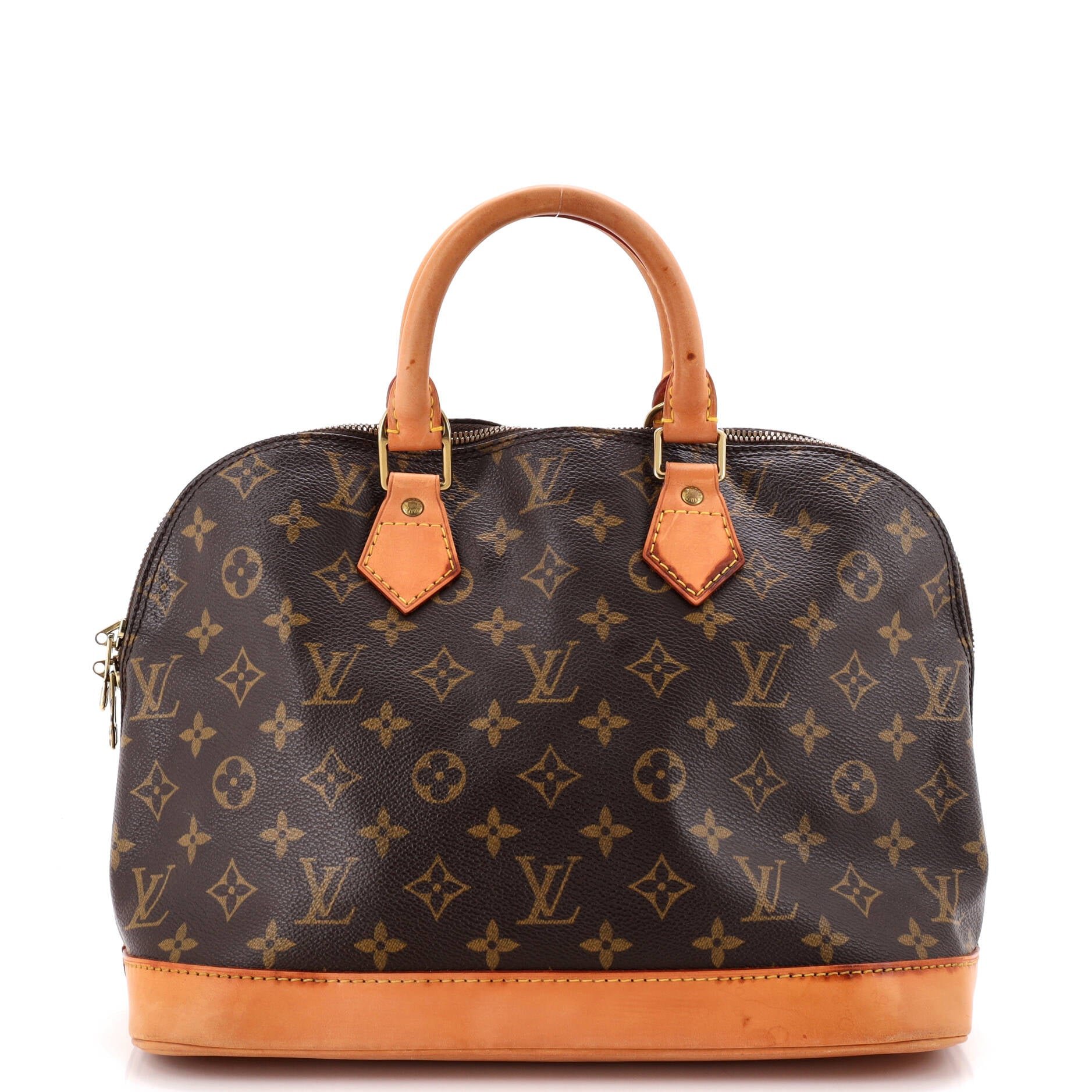 Vintage Alma Handbag Monogram Canvas PM