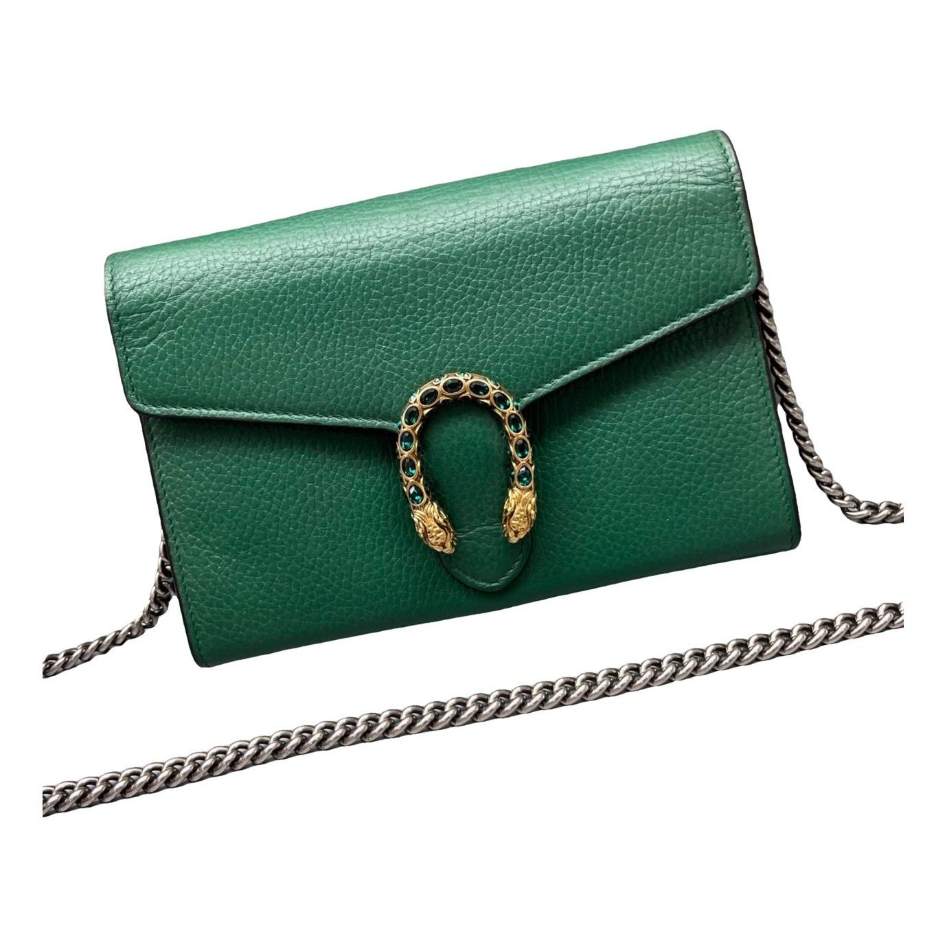 Dionysus Chain Wallet leather handbag