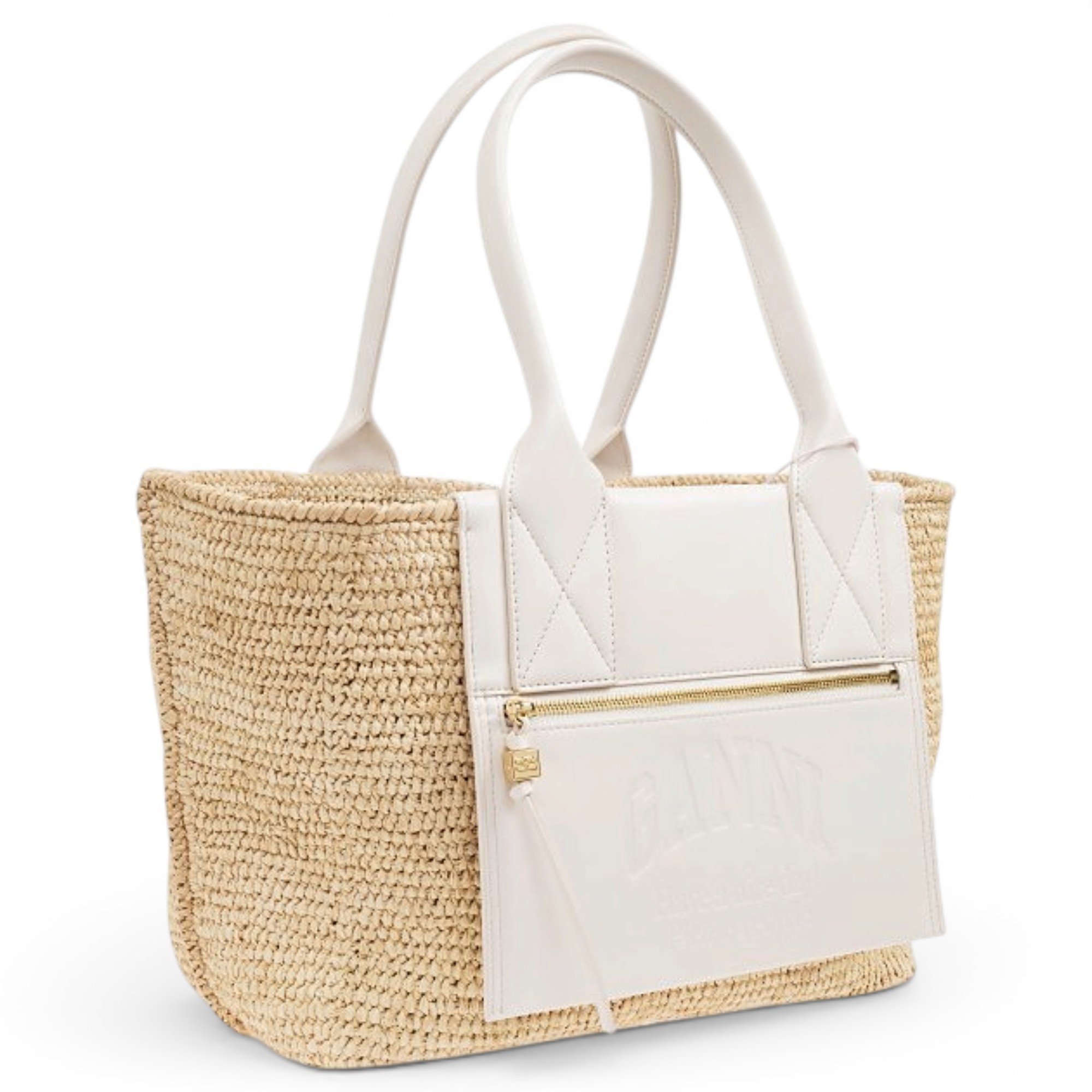 Vegan leather tote