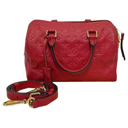 Speedy Bandoulière leather handbag